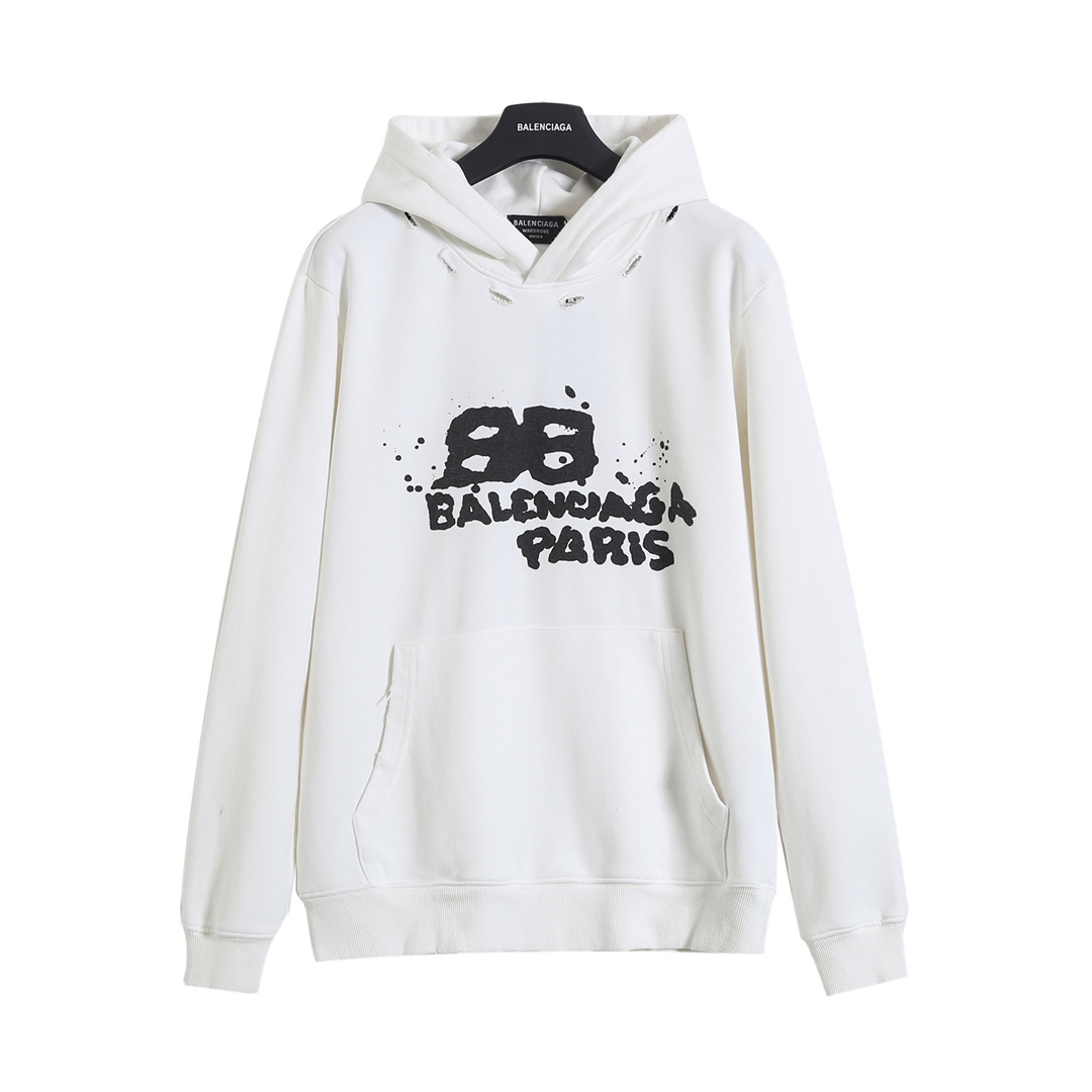 【BALENCIAGA  公式旗艦店】バレンシアガ  パーカー スウェットご好評に付き再入荷！