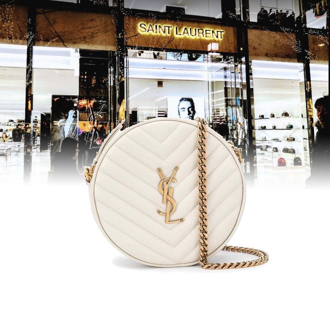 【2024】SAINT LAURENT YSL 即発送【直販】☆サンローラン ヴィニルショルダーバッグ