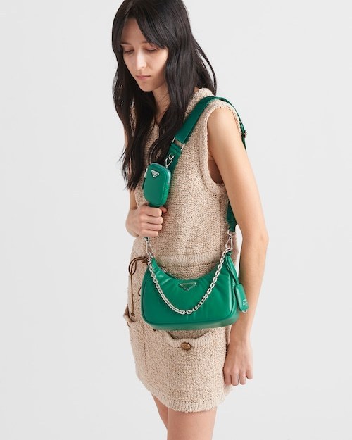 【2024】★PRADA直営店★RE-EDITION ナッパレザー ショルダーバッグ