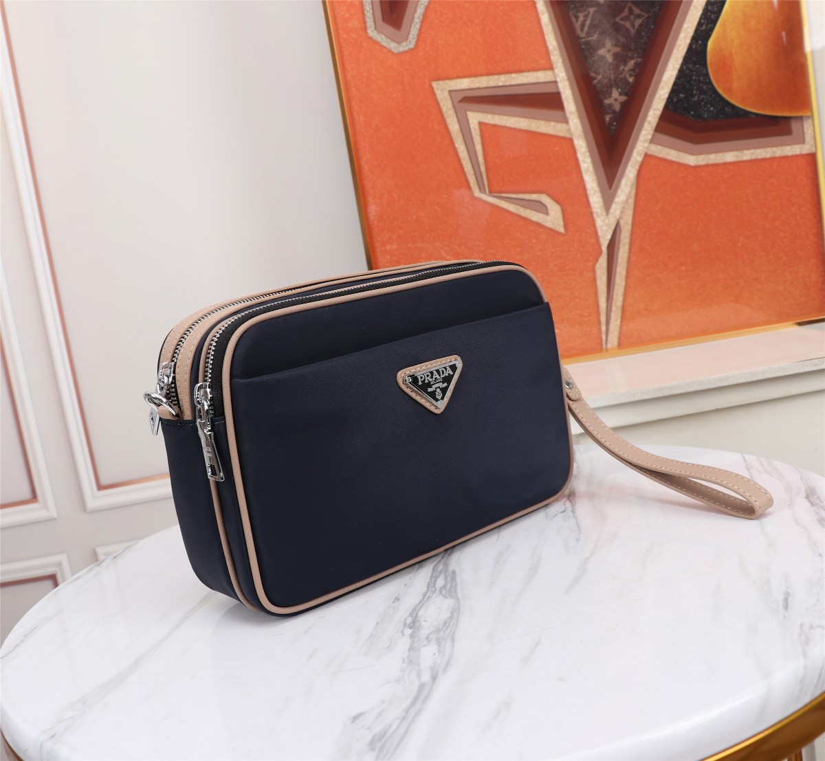 【PRADA  公式旗艦店】プラダ  クラッチバッグ 当日出荷 好評に付き再入荷！28*17*4CM