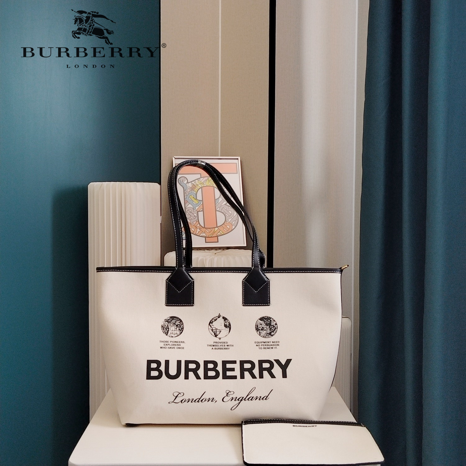 【BURBERRY 公式旗艦店】バーバリー   ハンドバッグ 当日出荷 好評に付き再入荷！35*16*29CM