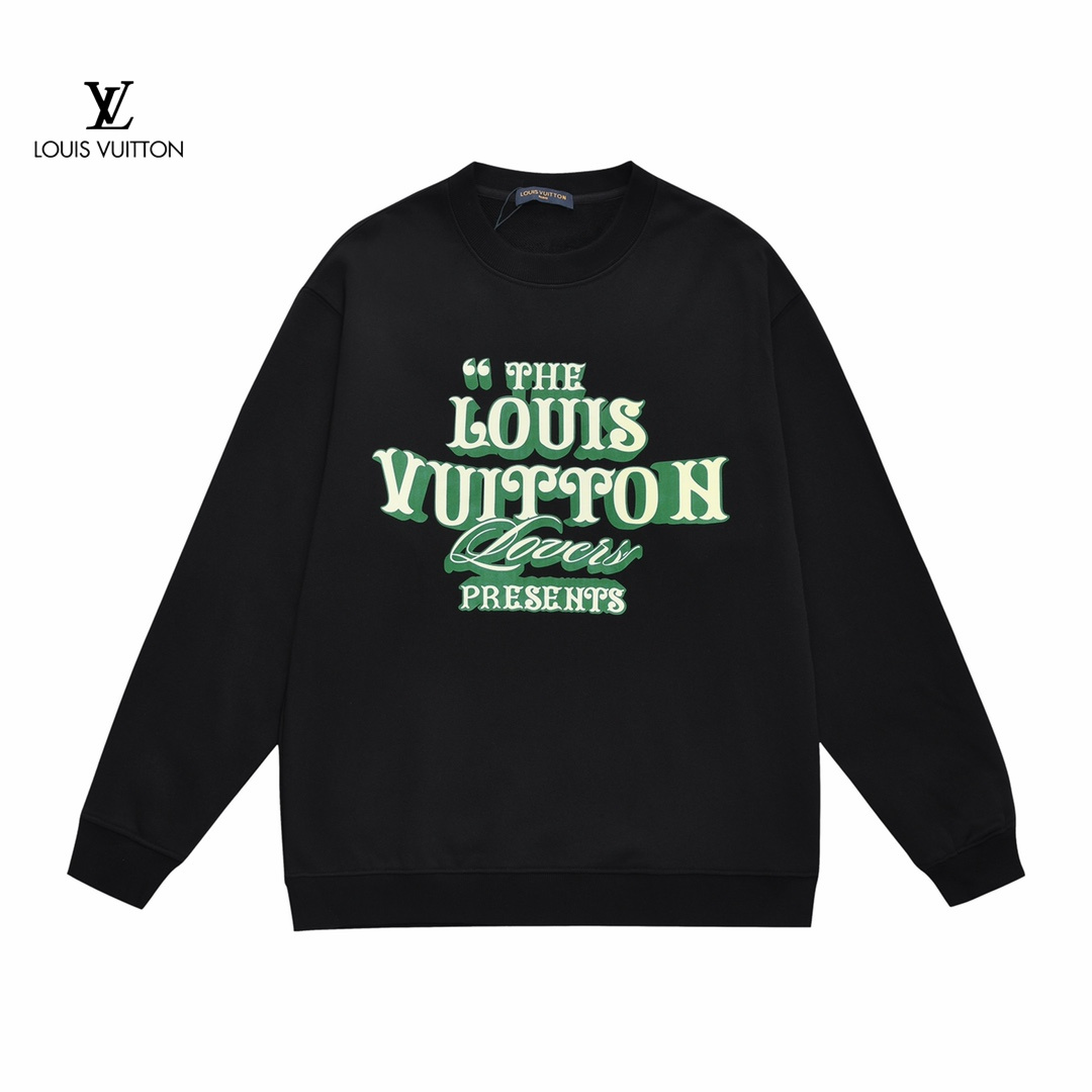 【LOUIS VUITTON 公式旗艦店】ルイヴィトン 丸首の衛衣 スウェットご好評に付き再入荷 240816