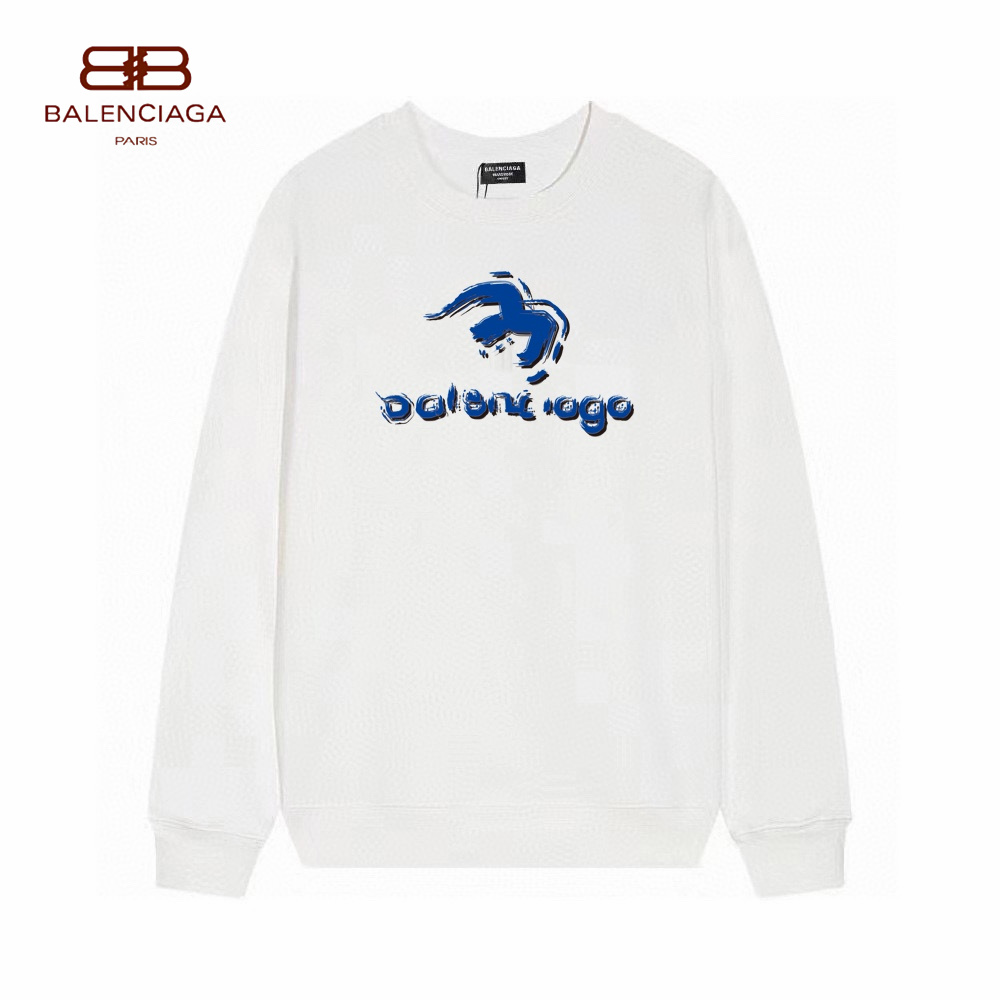 【BALENCIAGA 公式旗艦店】バレンシアガ 丸首の衛衣 スウェット ご好評に付き再入荷！