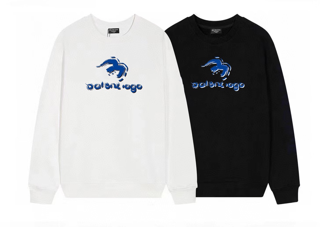 【BALENCIAGA 公式旗艦店】バレンシアガ 丸首の衛衣 スウェット ご好評に付き再入荷！