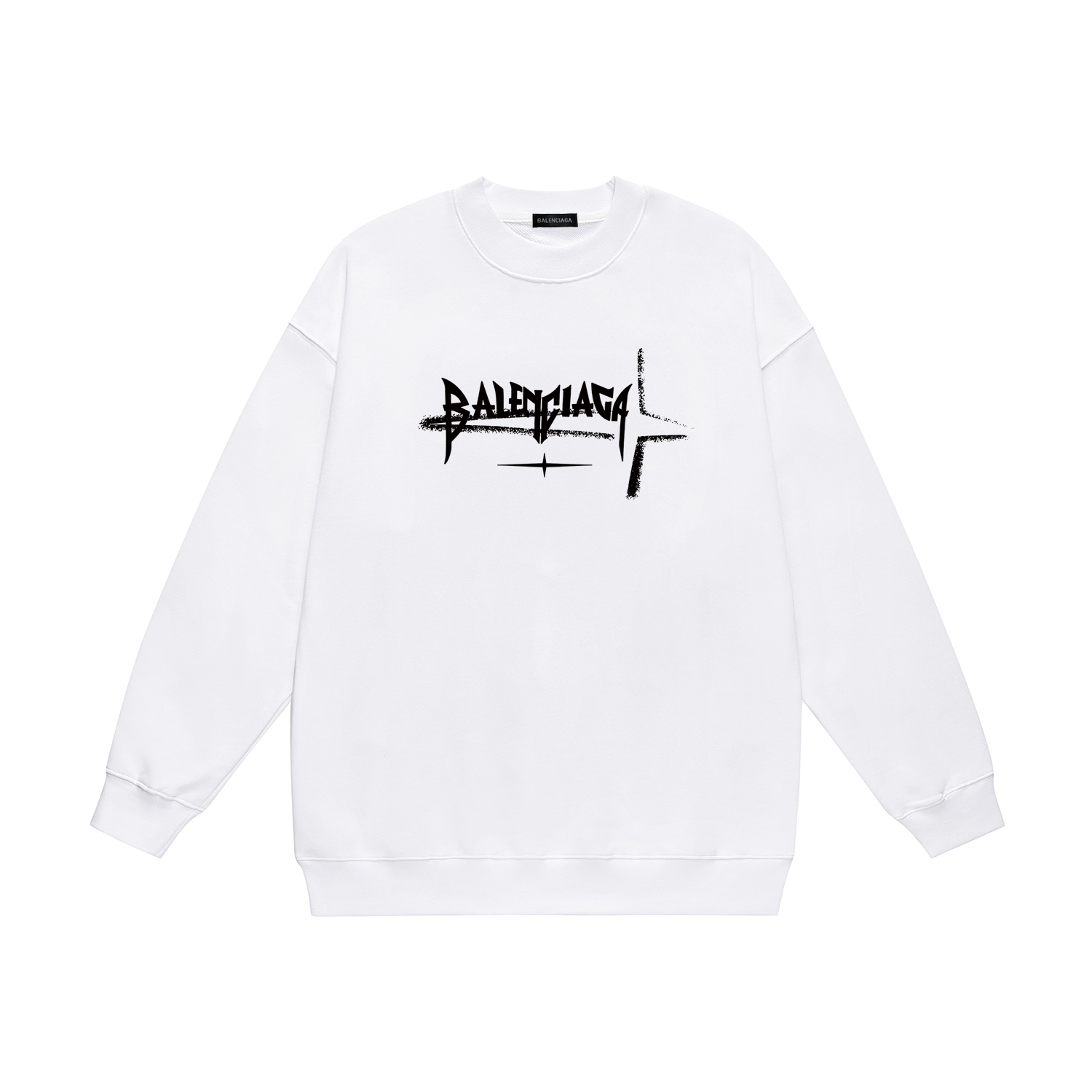 【BALENCIAGA 公式旗艦店】バレンシアガ 丸首の衛衣 スウェット ご好評に付き再入荷！