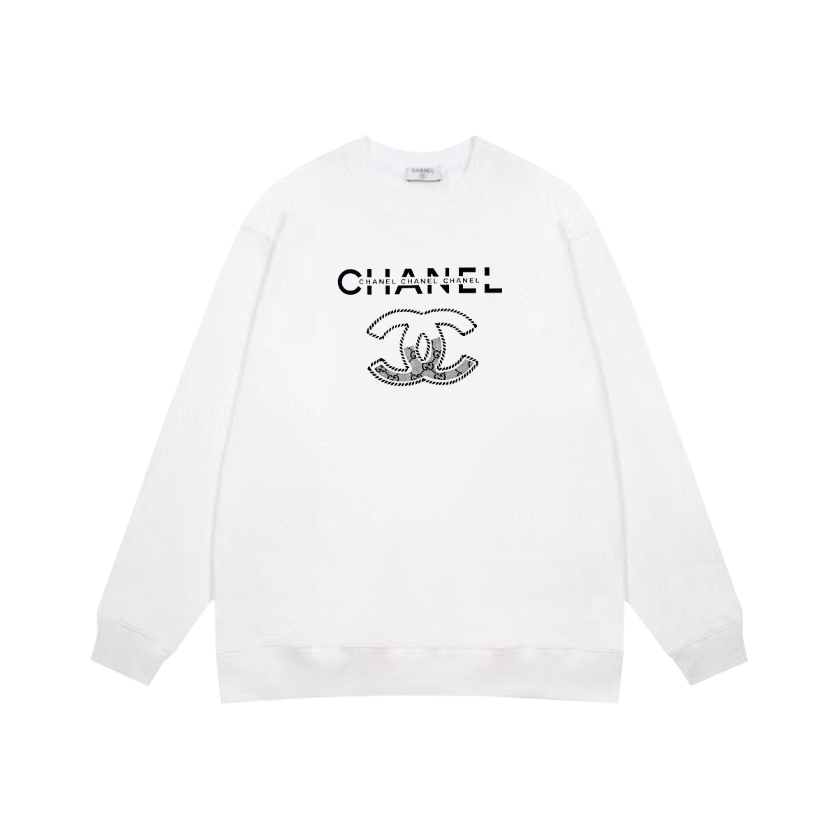 【CHANEL 公式旗艦店】シャネル  丸首の衛衣  スウェットご好評に付き再入荷！