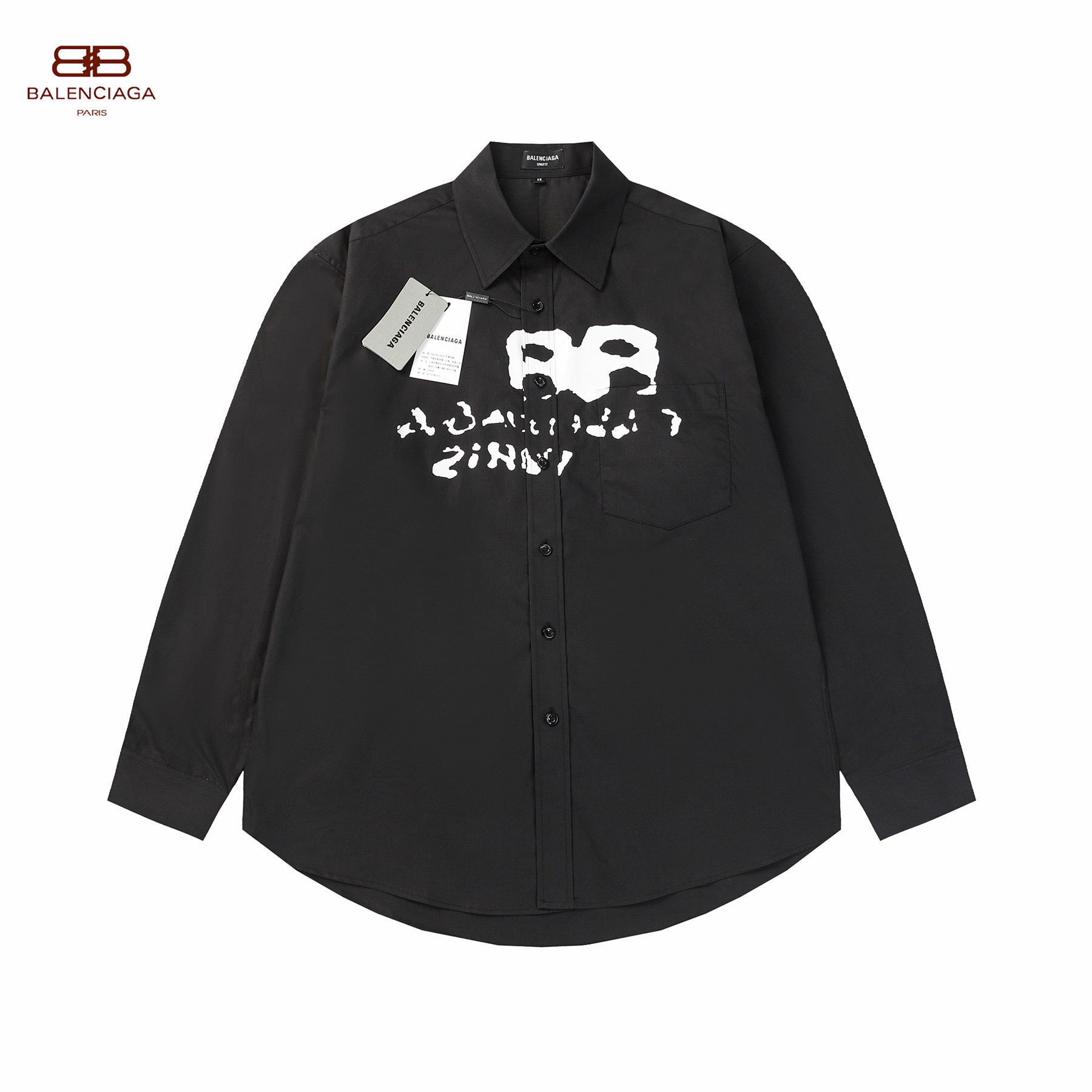 【BALENCIAGA 公式旗艦店】バレンシアガ  シャツ  ご好評に付き再入荷 240715