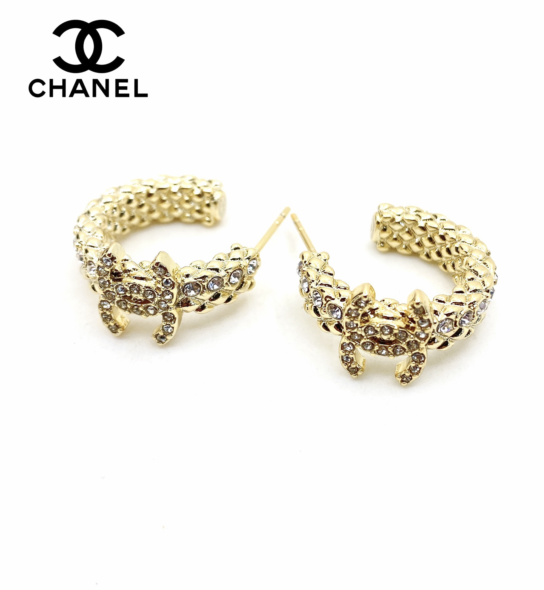 【CHANEL 】 シャネル   ファッションスタイルのイヤリング