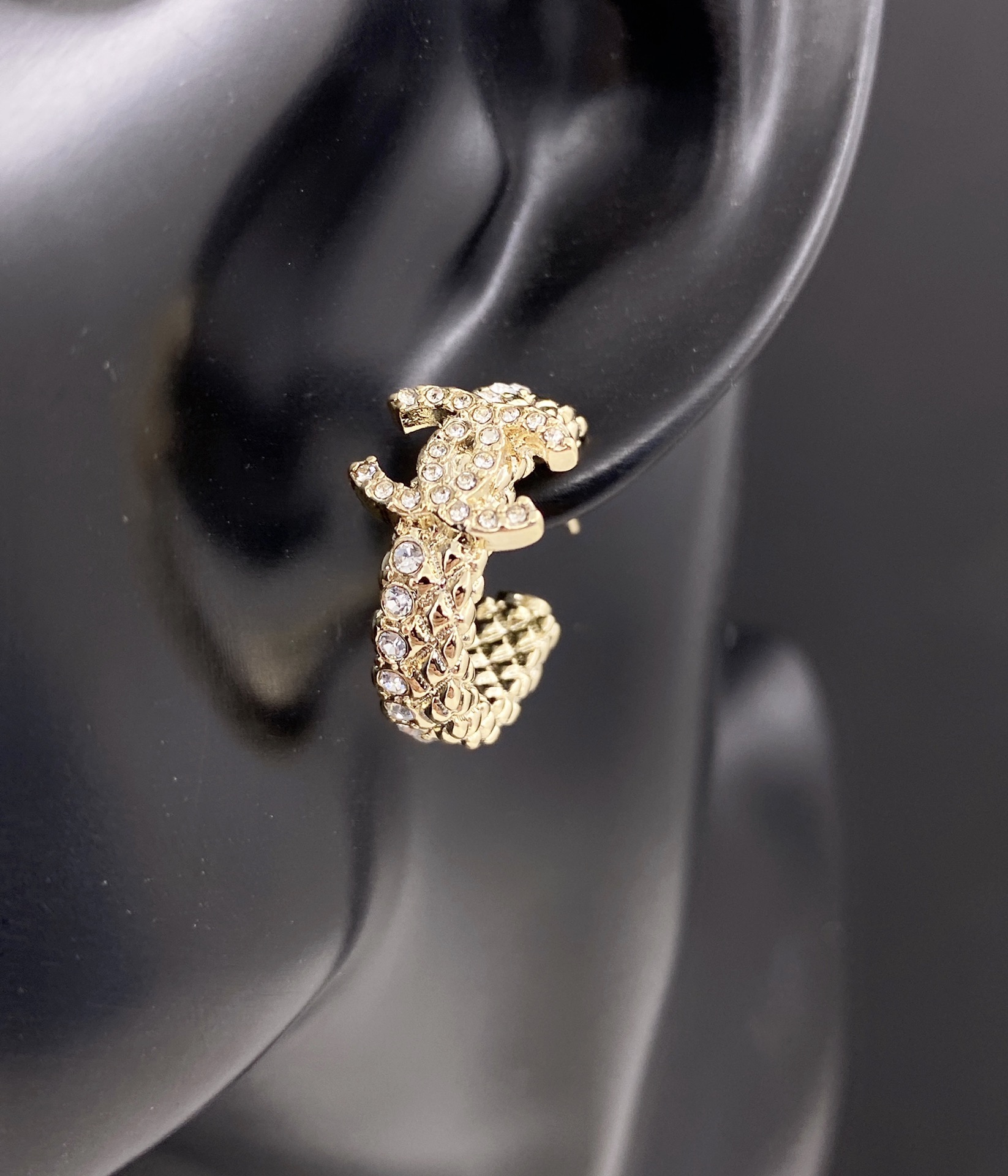 【CHANEL 】 シャネル   ファッションスタイルのイヤリング