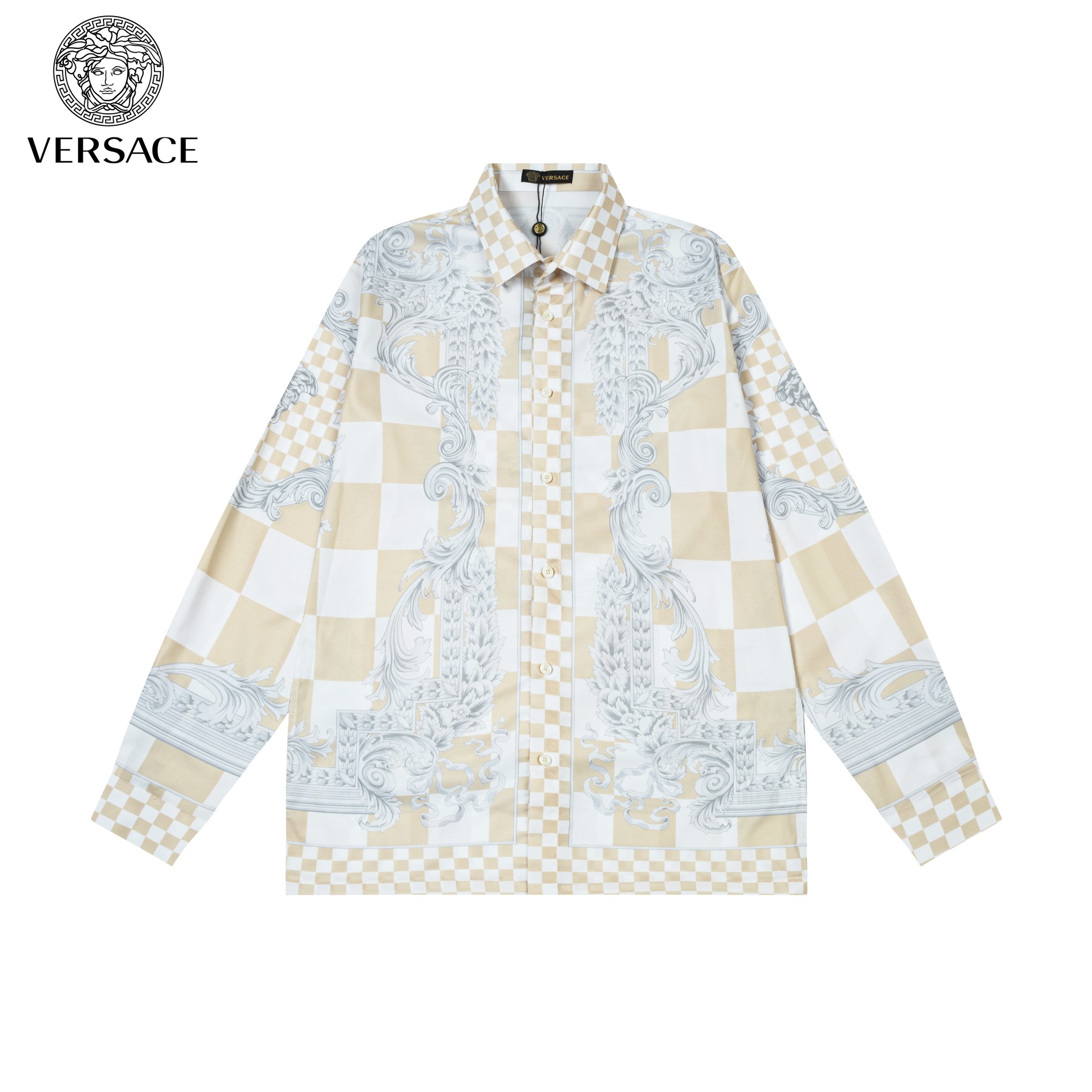 【VERSACE 公式旗艦店】ヴェルサーチ シャツ ご好評に付き再入荷 240716
