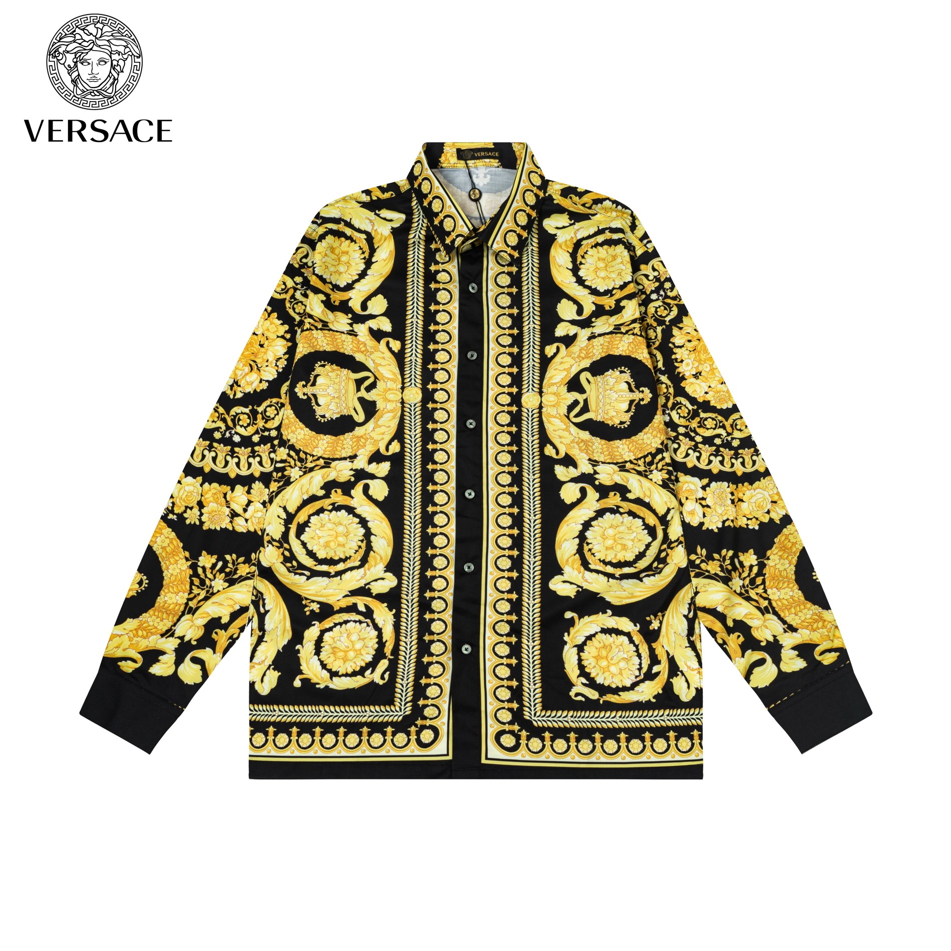 【VERSACE 公式旗艦店】ヴェルサーチ   シャツ  ご好評に付き再入荷 240716