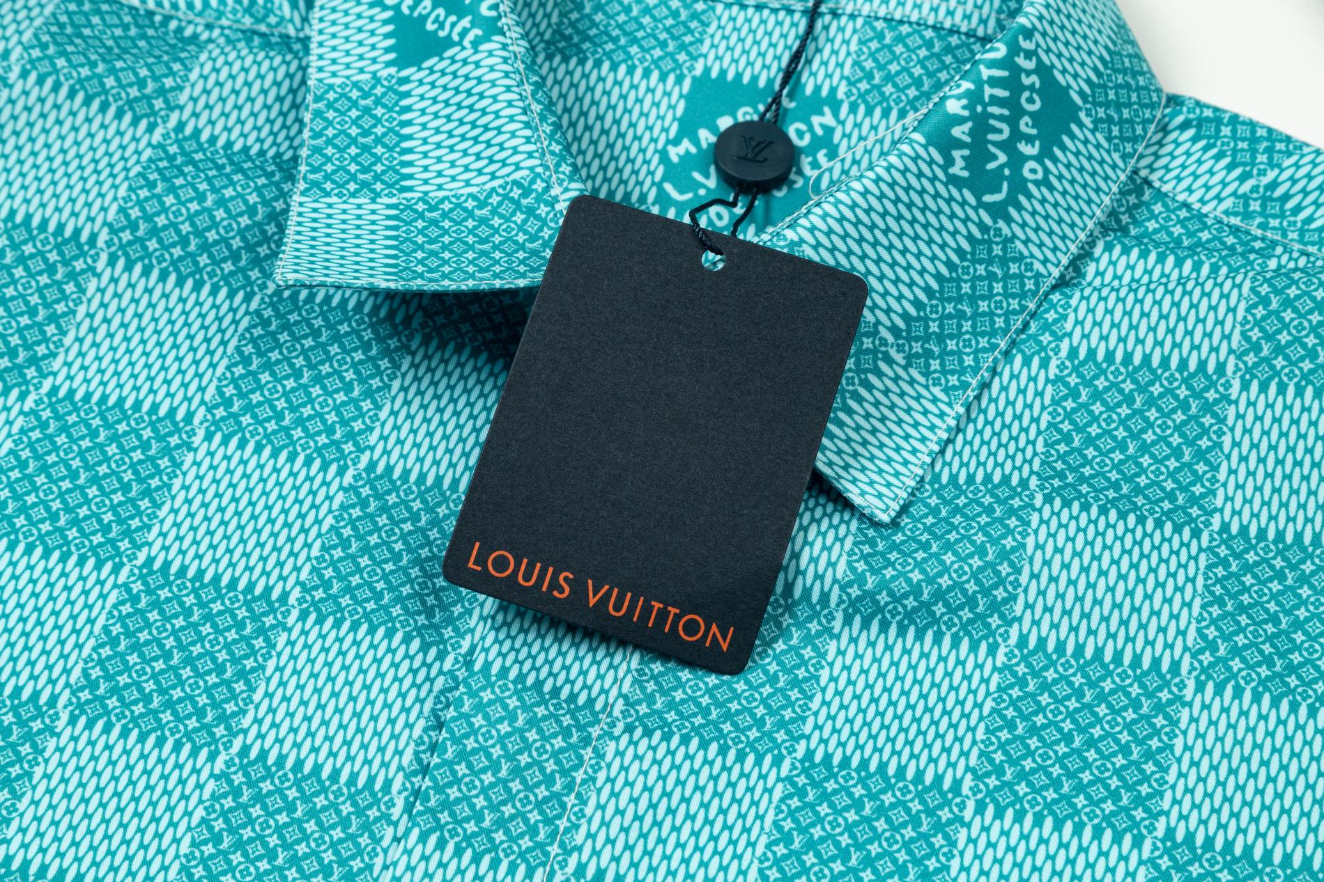 【LOUIS VUITTON 公式旗艦店】ルイヴィトン  シャツ  ご好評に付き再入荷 240715