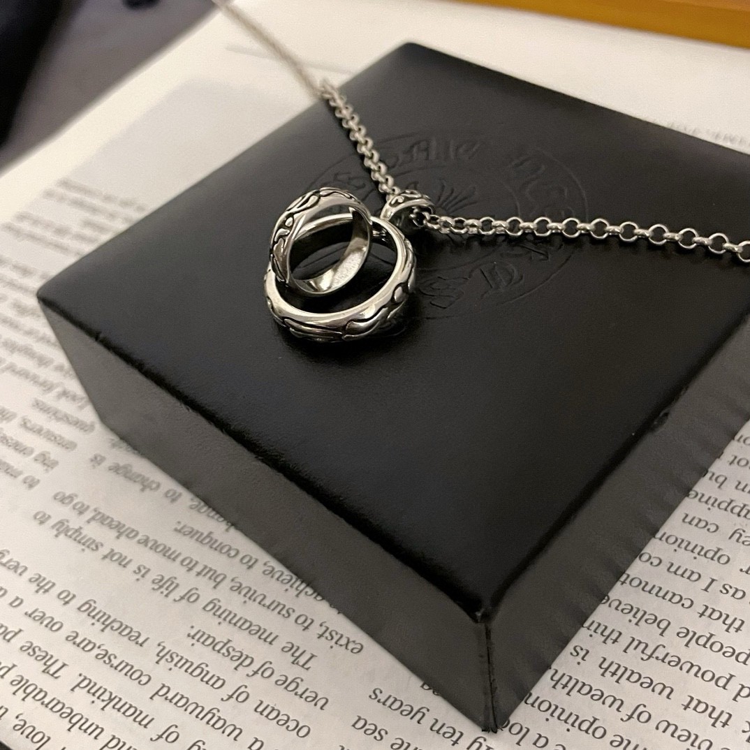 【CHROME HEARTS】ネックレス、新しいネックレス万能シンプルファッションオーナメント 240727