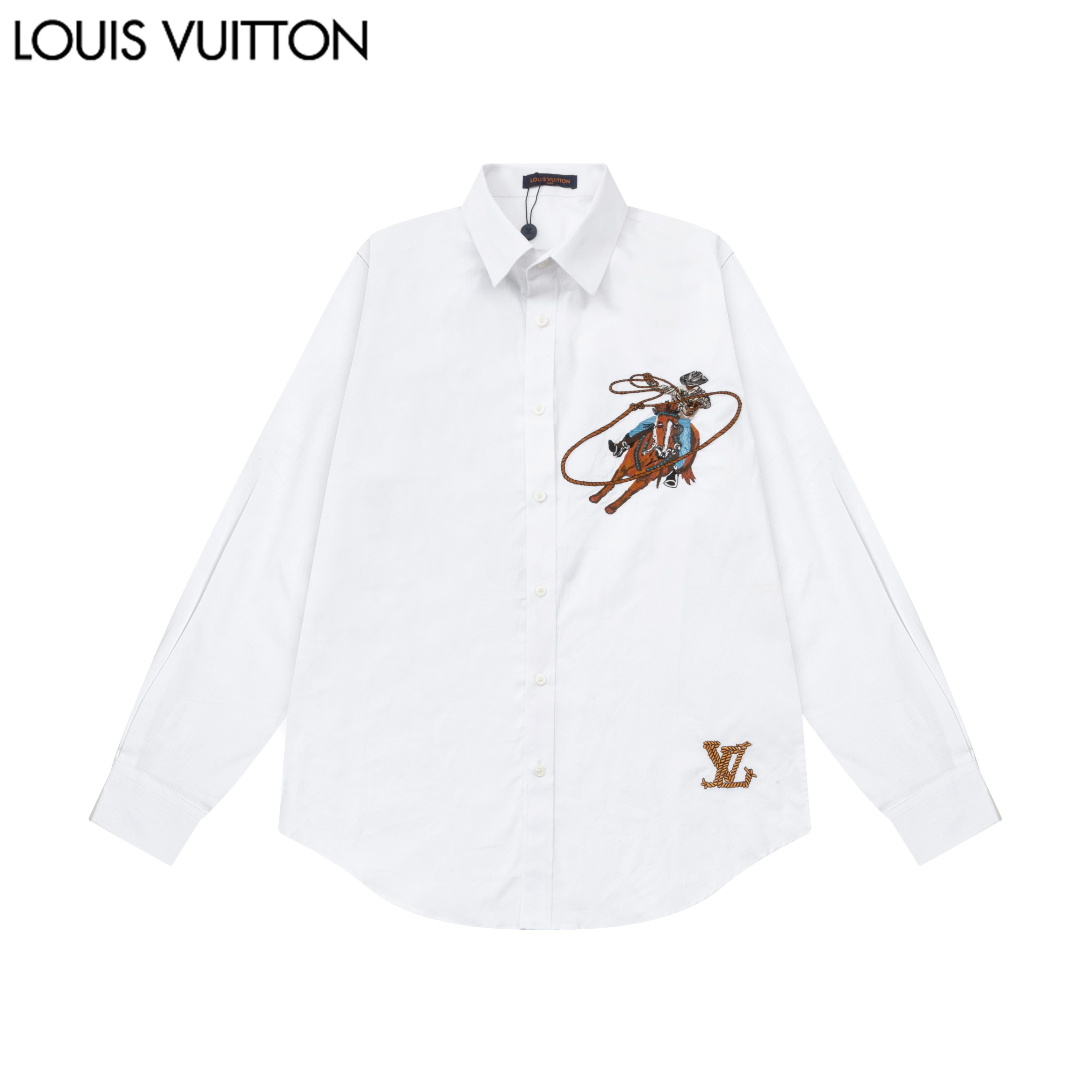 【LOUIS VUITTON 公式旗艦店】ルイヴィトン  シャツ  ご好評に付き再入荷 240811