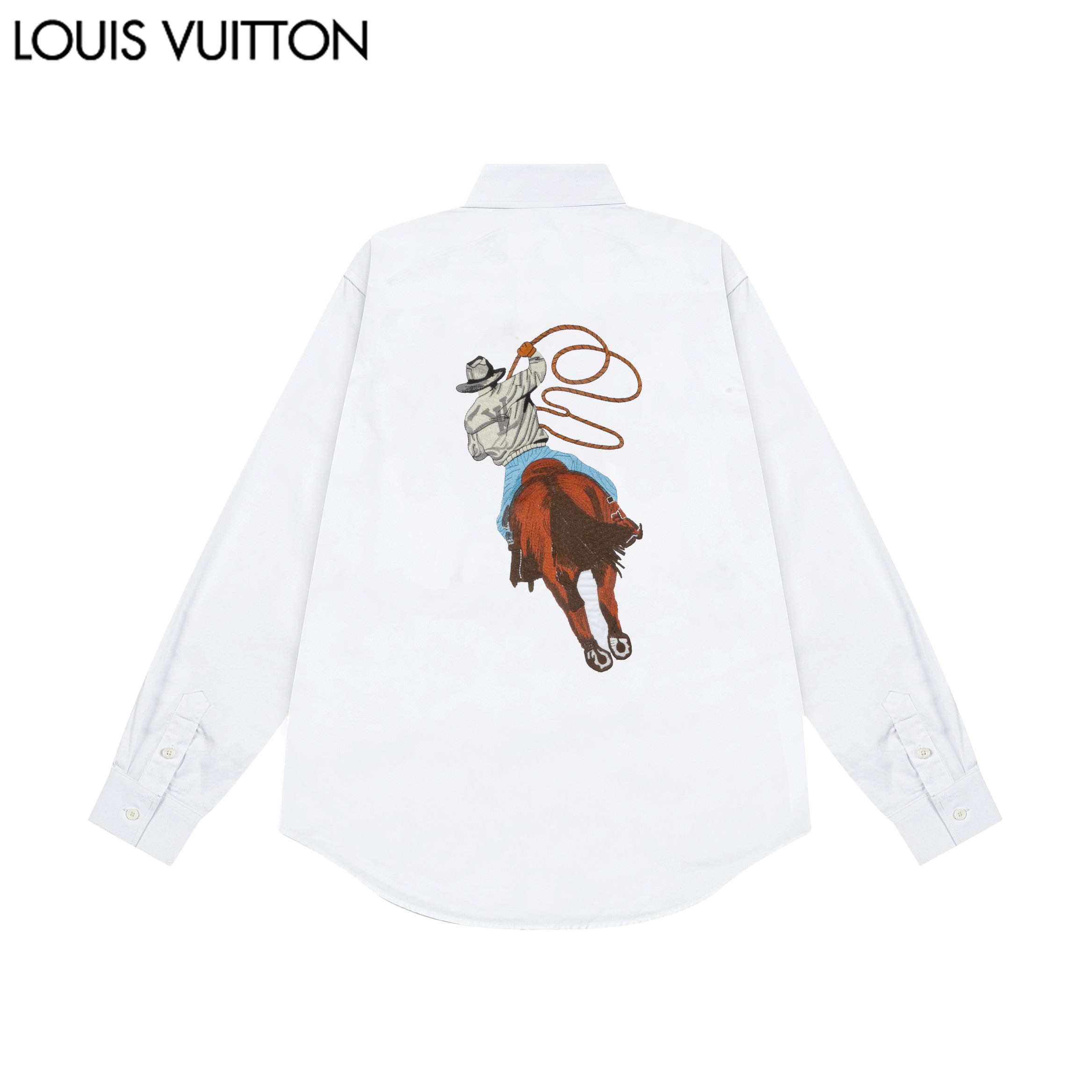 【LOUIS VUITTON 公式旗艦店】ルイヴィトン  シャツ  ご好評に付き再入荷 240811