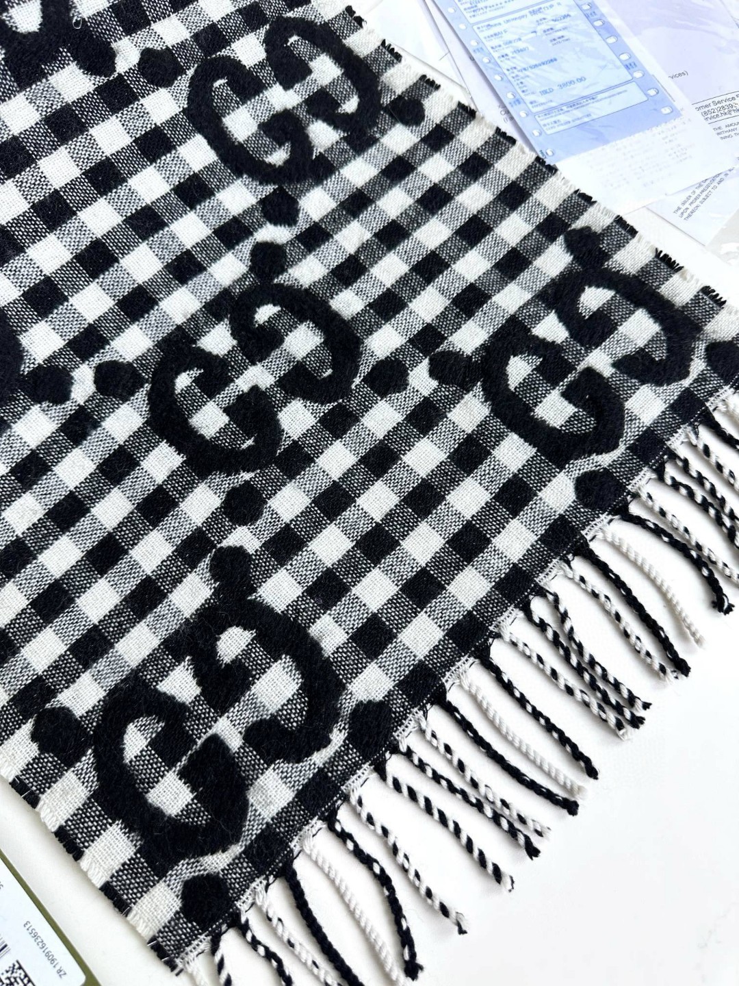 【GUCCI グッチ】スカーフ35*220CM  241108