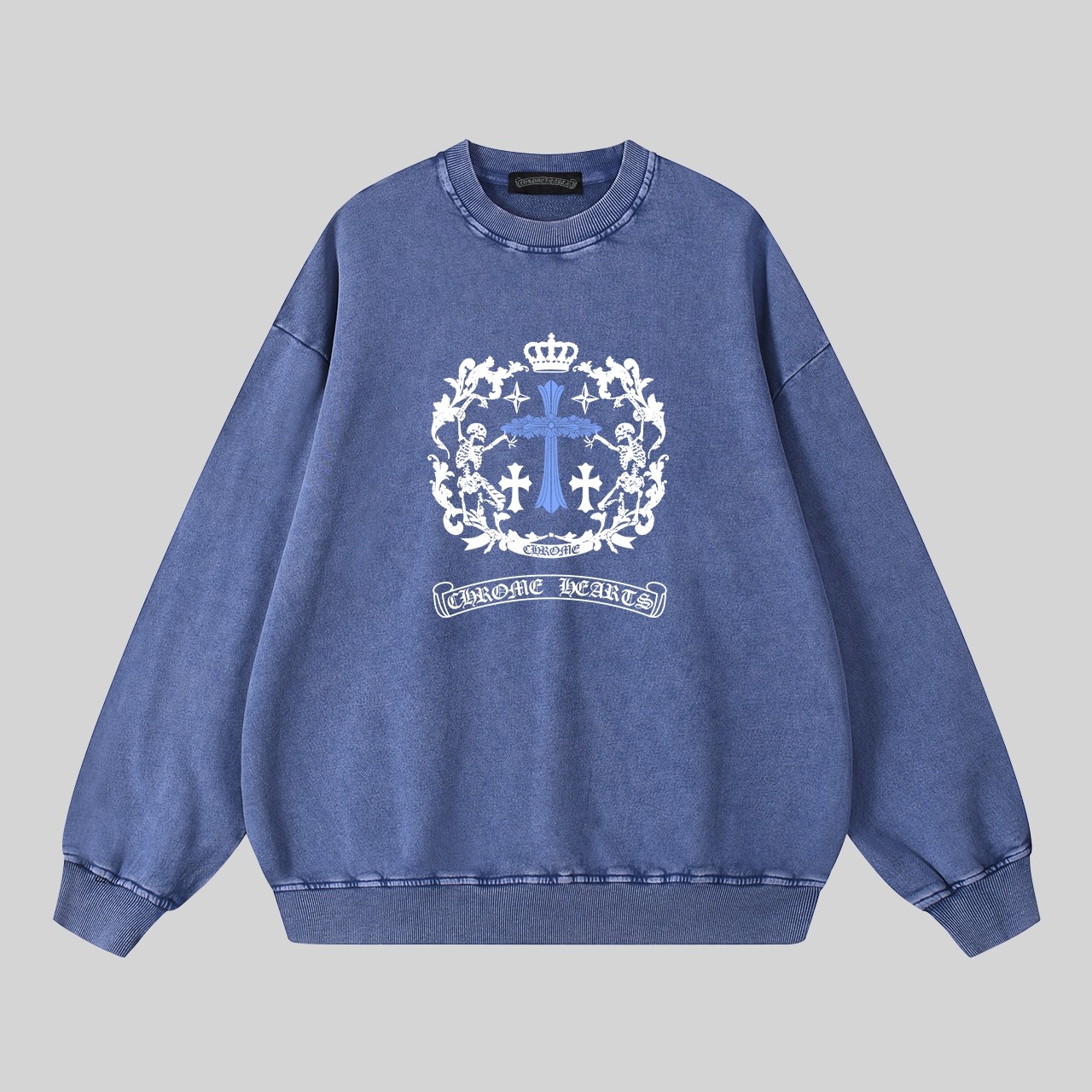 【CHROME HEARTS 公式旗艦店】クロムハーツ  丸首の衛衣  スウェットご好評に付き再入荷 240817