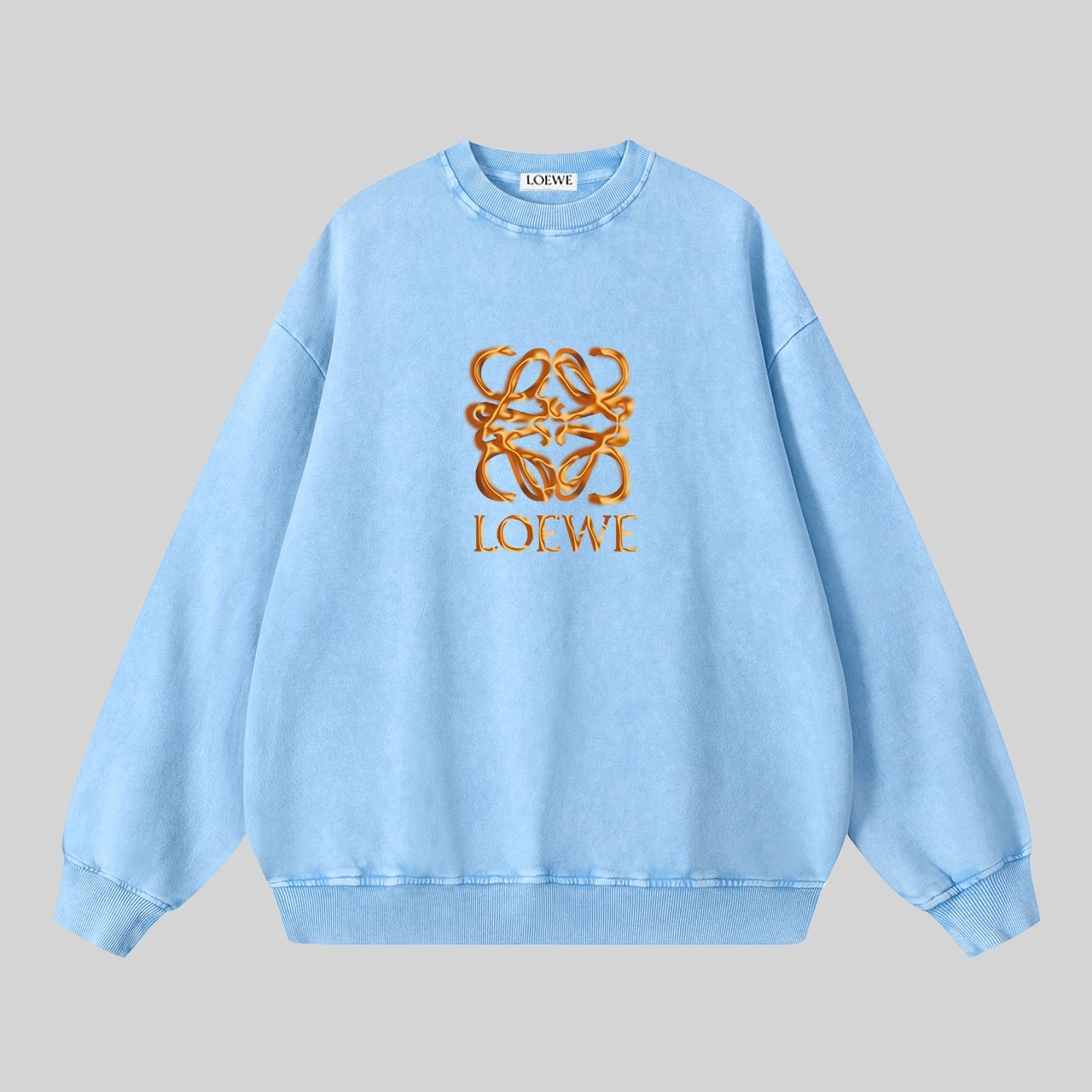 【LOEWE 公式旗艦店】ロエベ 丸首の衛衣 スウェット ご好評に付き再入荷！241115