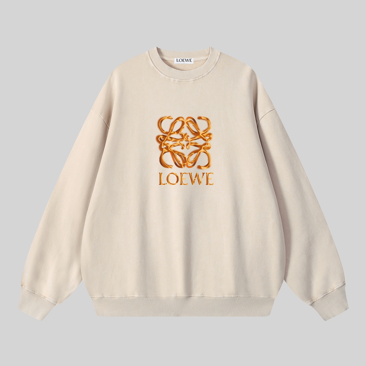 【LOEWE 公式旗艦店】ロエベ 丸首の衛衣 スウェット ご好評に付き再入荷！241115