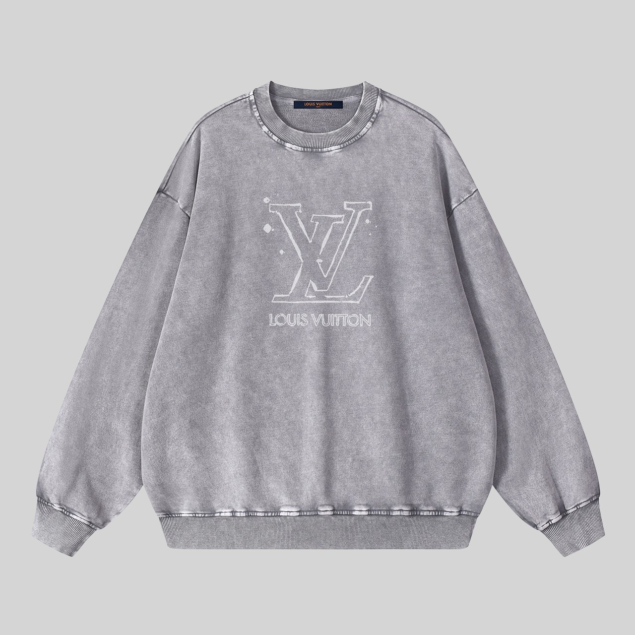 LV【LOUIS VUITTON  公式旗艦店】ルイヴィトン 丸首の衛衣 スウェットご好評に付き再入荷！ 241121