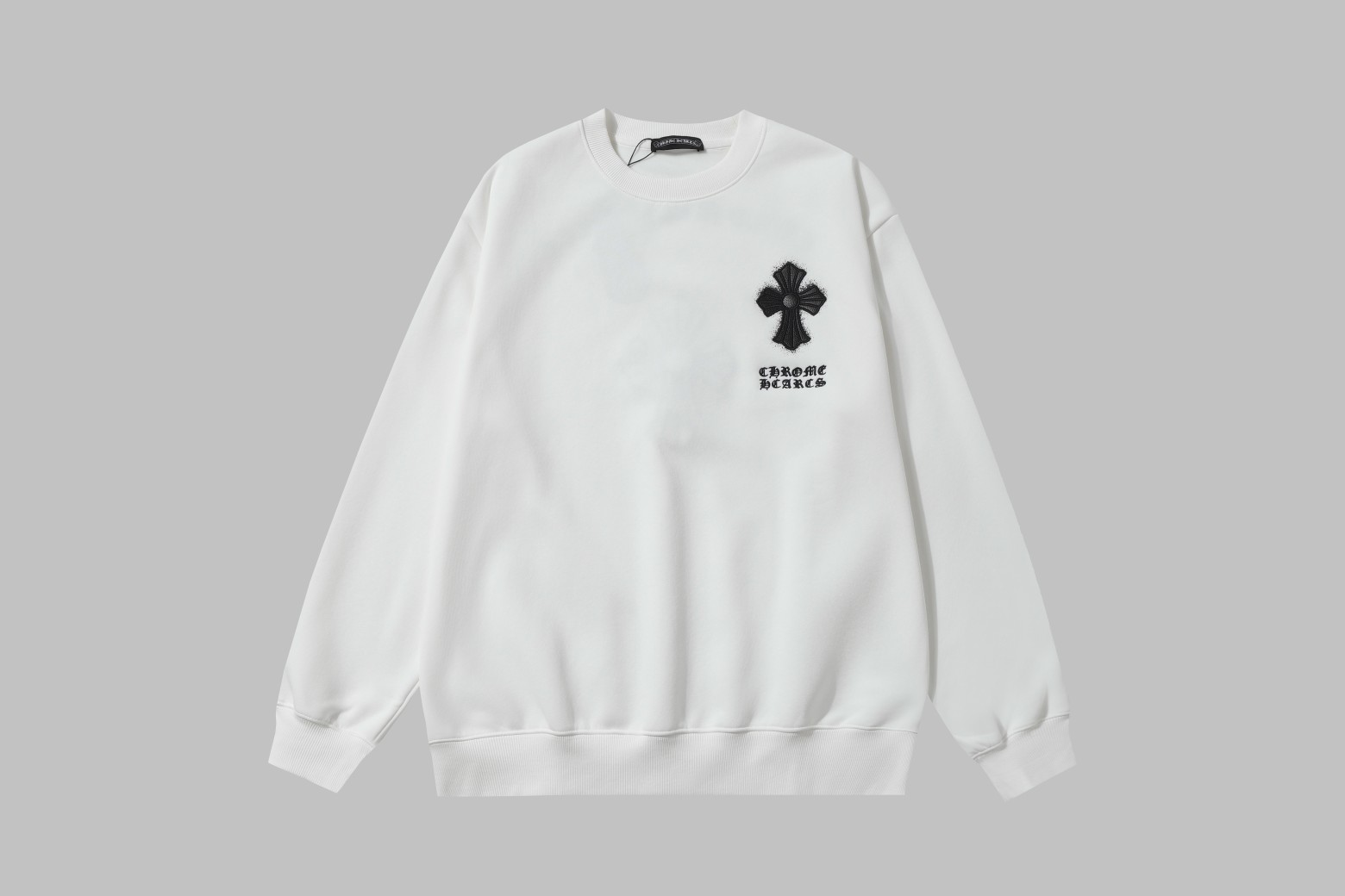 【CHROME HEARTS 公式旗艦店】クロムハーツ  丸首の衛衣 スウェット ご好評に付き再入荷   241114