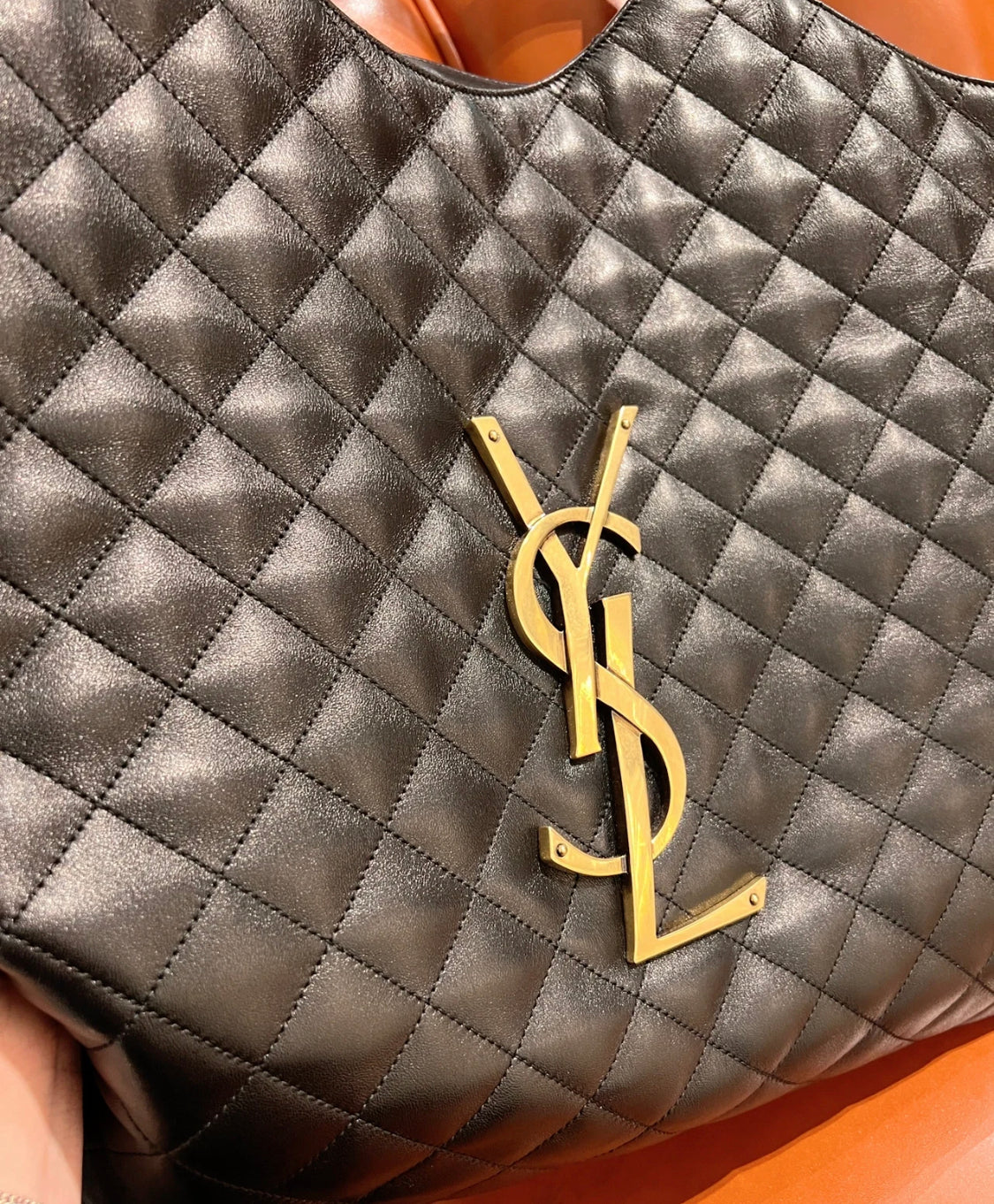 SAINT LAURENT YSL 50%OFFysl新しい黒のショッピングバッグ爆発的なトートバッグ【送料無料】