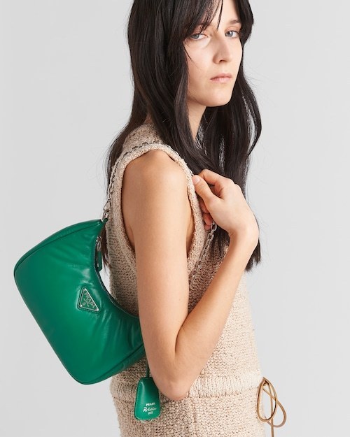 【2024】★PRADA直営店★RE-EDITION ナッパレザー ショルダーバッグ