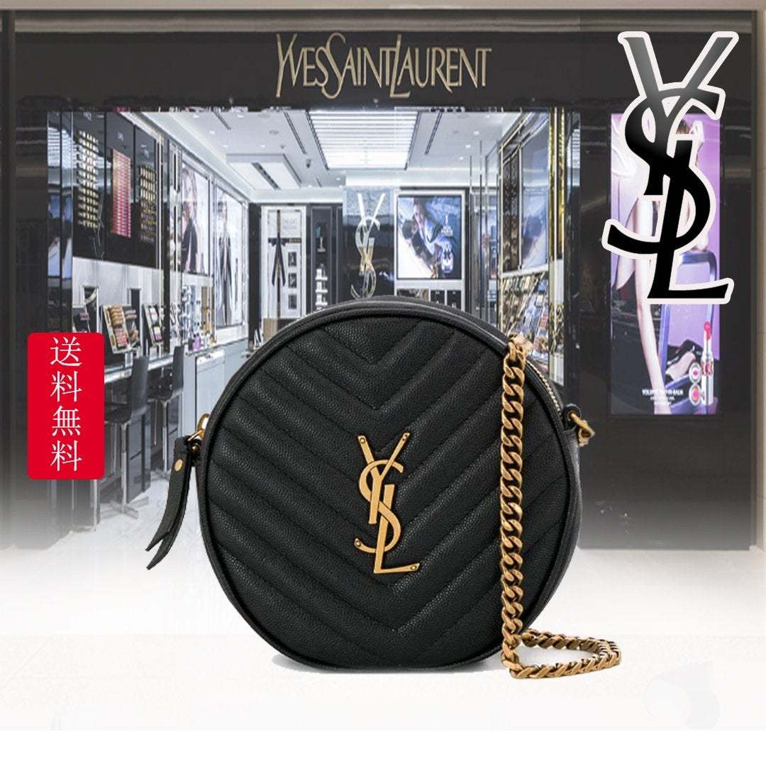 SAINT LAURENT YSL 即発送【直販】☆サンローラン ヴィニルショルダーバッグ