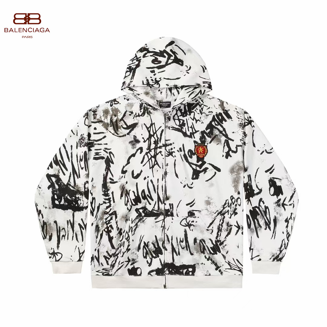 【BALENCIAGA  公式旗艦店】バレンシアガ   野球着 ジャケット着 好評に付き再入荷！241028