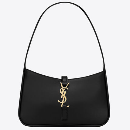 【2024】YSL 【Saint Laurent】LE5 A7 スムースレザー ミニ ホーボーバッグ-BUYMA