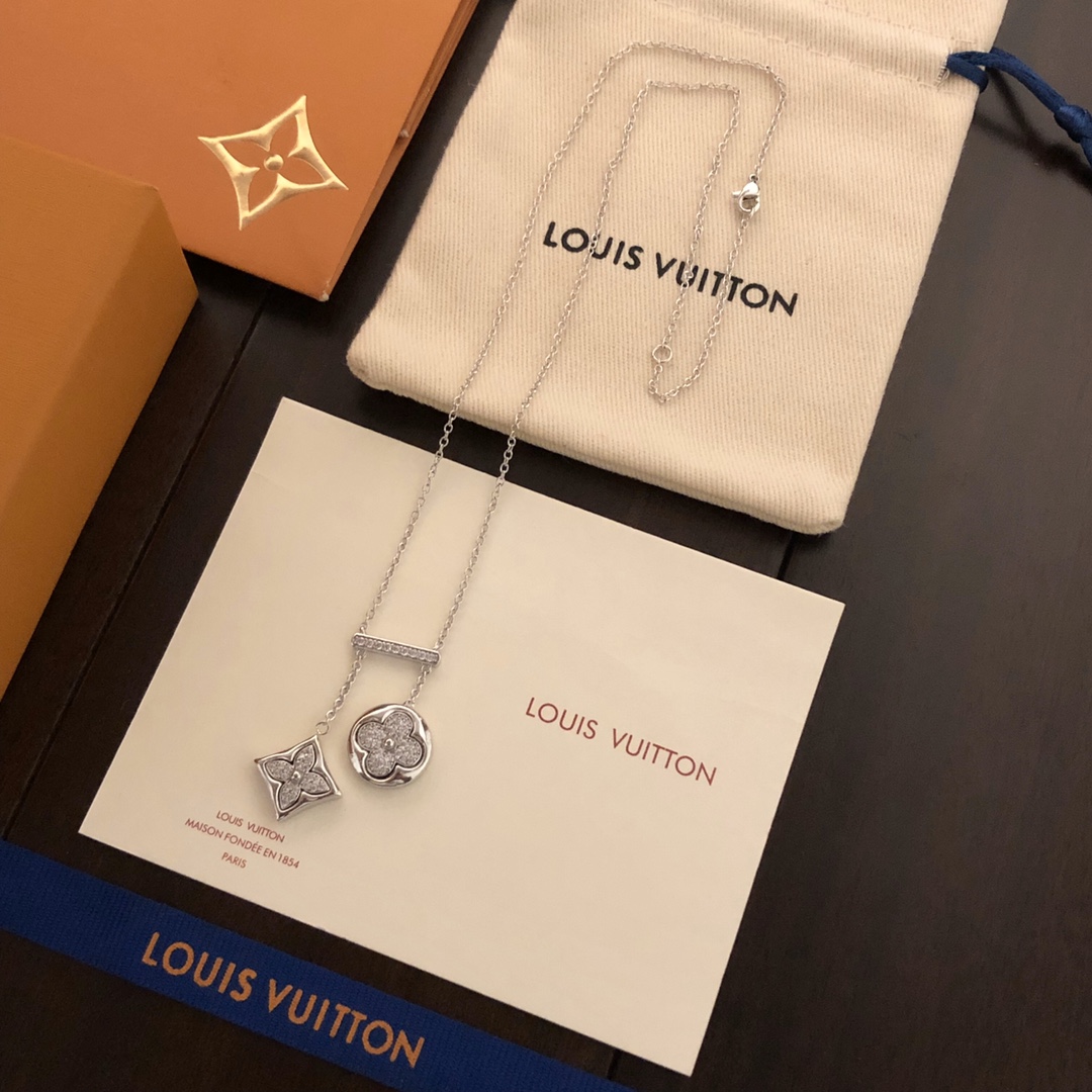 【 LOUIS VUITTON】ネックレス、新しいネックレス万能シンプルファッションオーナメント