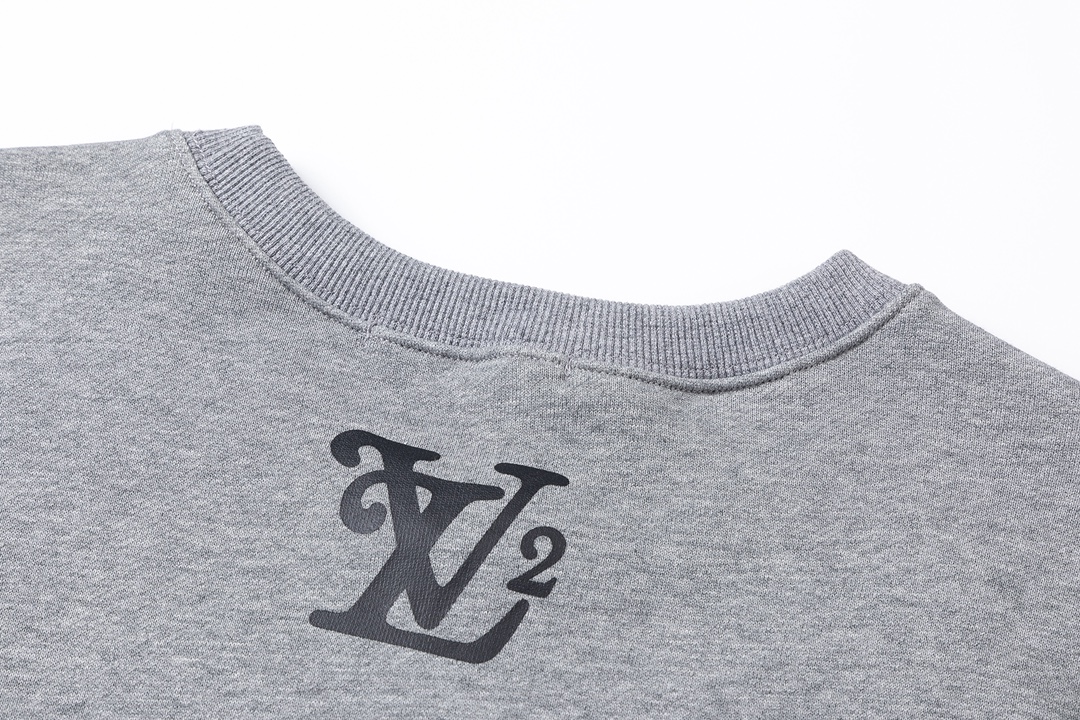 【LOUIS VUITTON  公式旗艦店】ルイヴィトン 丸首の衛衣 スウェット ご好評に付き再入荷 240808