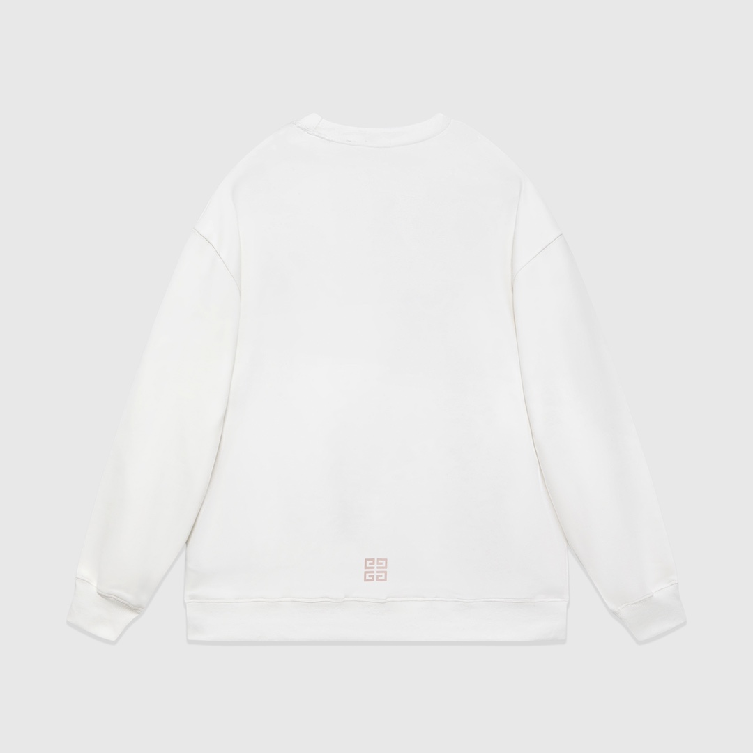 【GIVENCHY 公式旗艦店】ジバンシー 丸首の衛衣 スウェットご好評に付き再入荷 240829