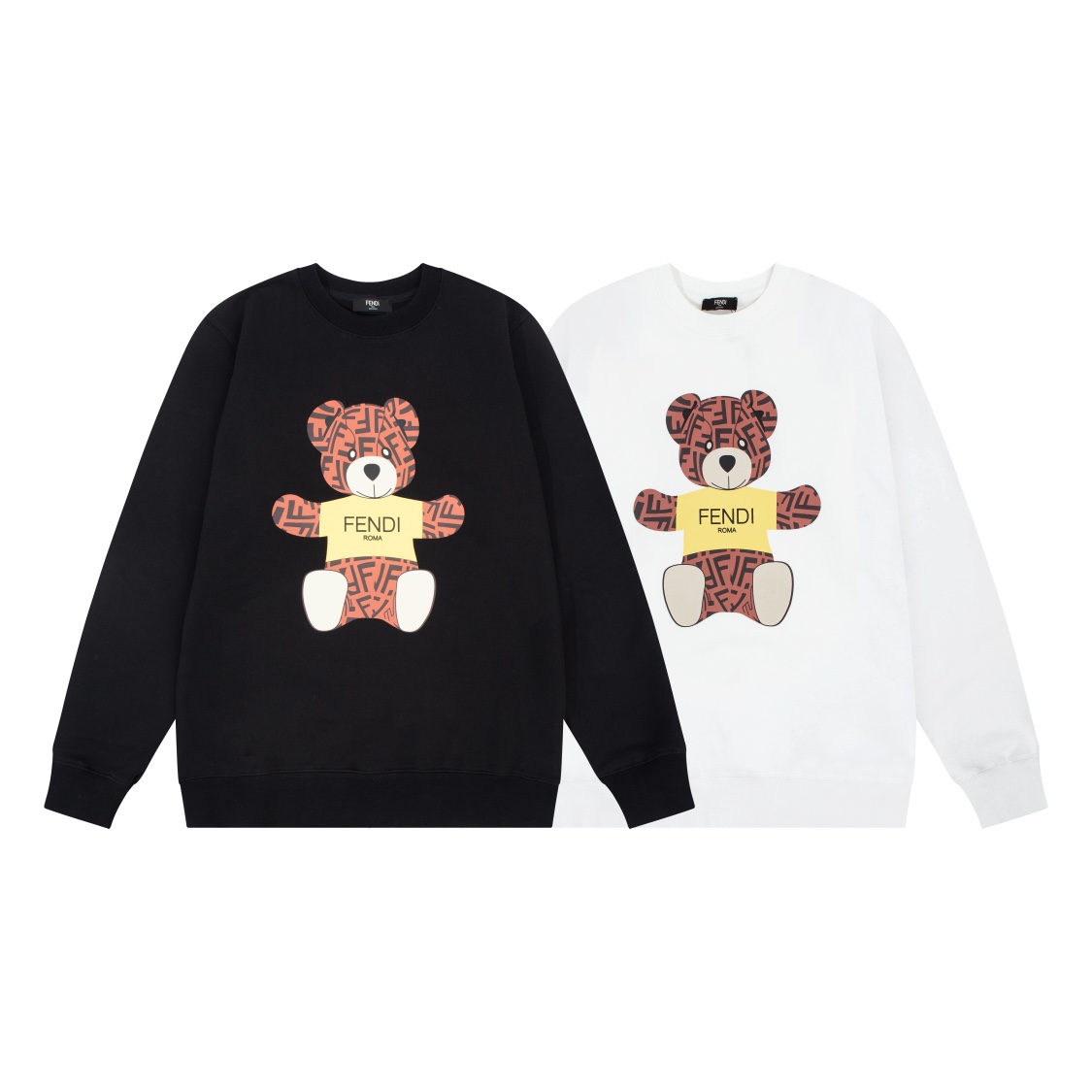 【FENDI  公式旗艦店】フェンディ  丸首の衛衣 スウェット ご好評に付き再入荷  240925