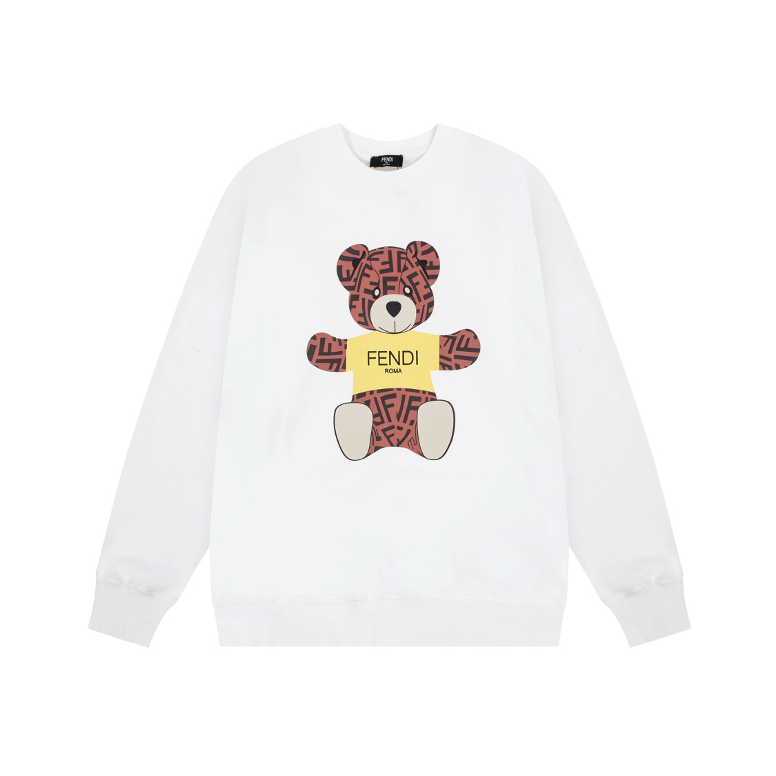 【FENDI  公式旗艦店】フェンディ  丸首の衛衣 スウェット ご好評に付き再入荷  240925