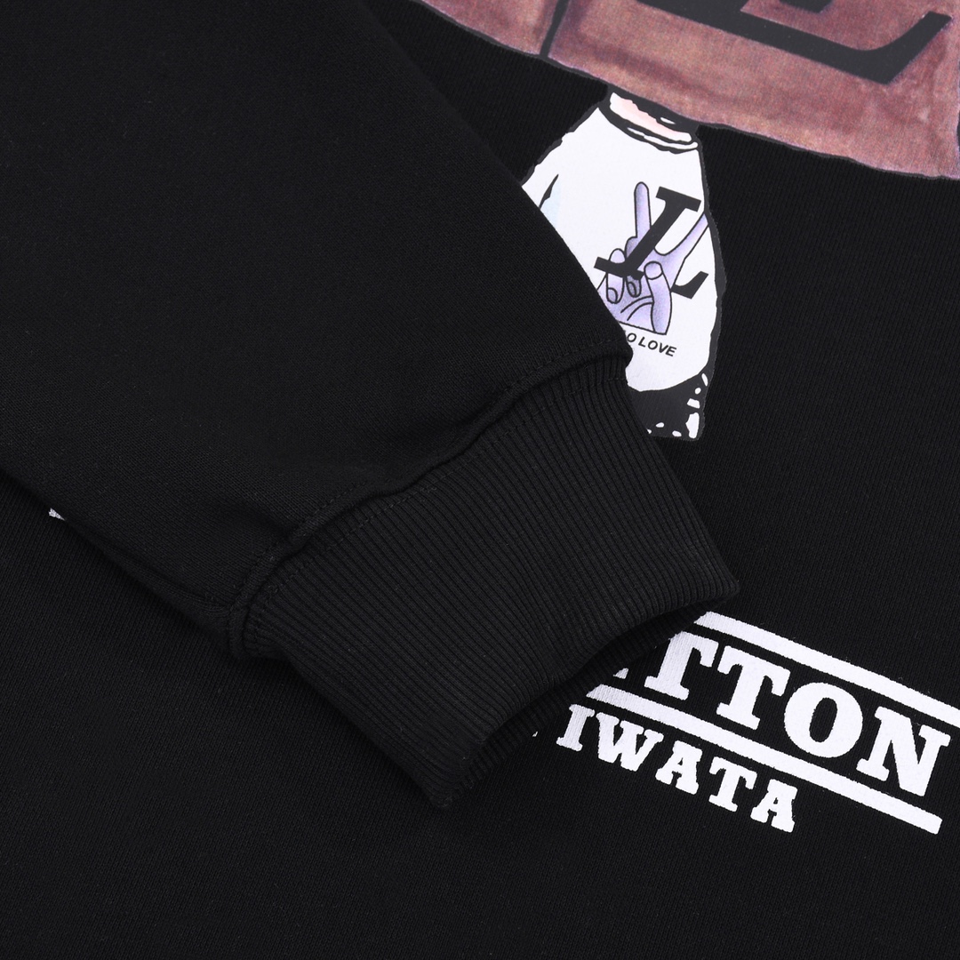 【LOUIS VUITTON  公式旗艦店】ルイヴィトン 丸首の衛衣 スウェット ご好評に付き再入荷  240902