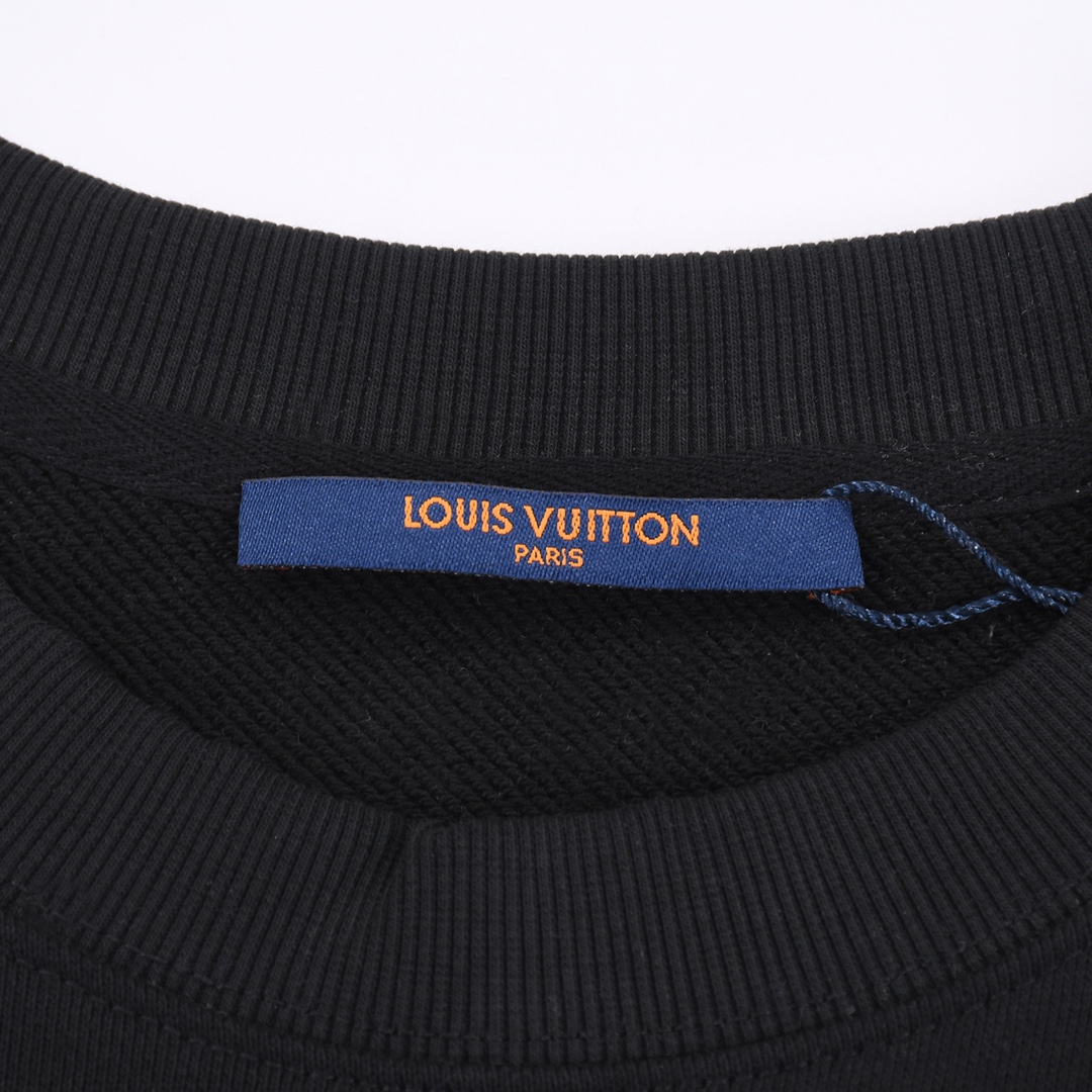 【LOUIS VUITTON  公式旗艦店】ルイヴィトン 丸首の衛衣 スウェット ご好評に付き再入荷  240902