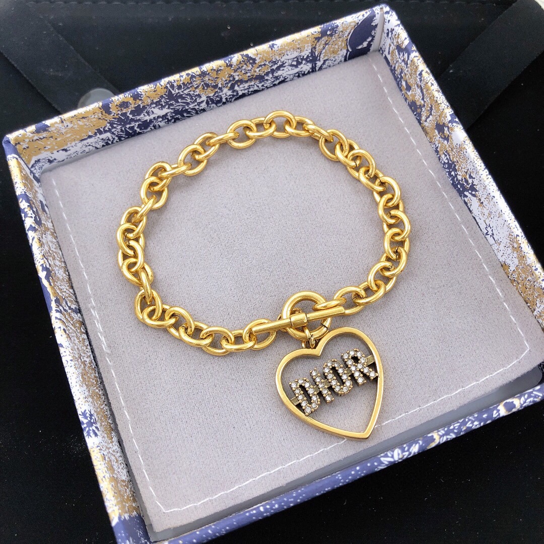 【DIOR】ブレスレット、ファッションシンプルなスタイル