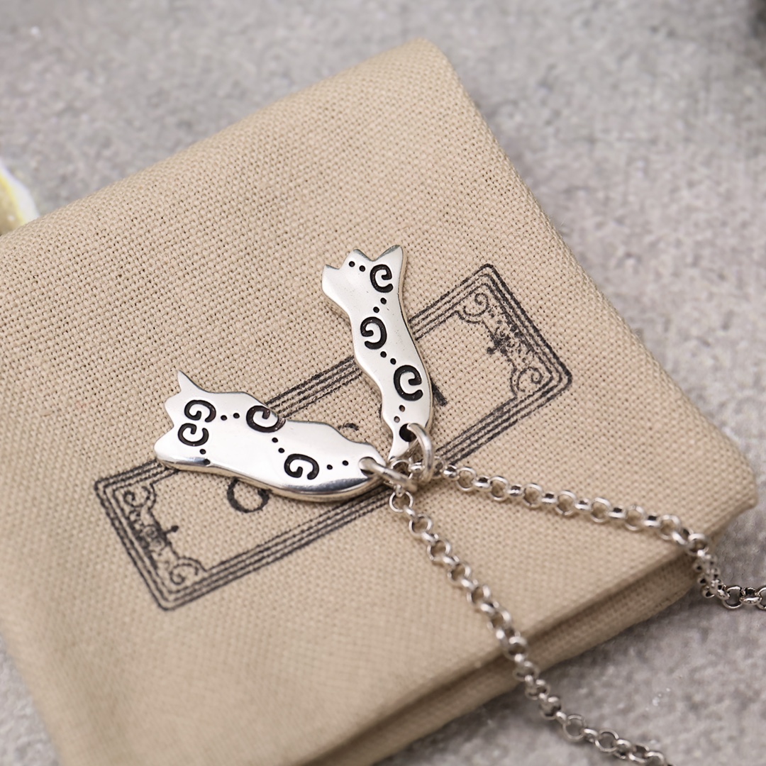 【GUCCI】ネックレス、新しいネックレス万能シンプルファッションオーナメント