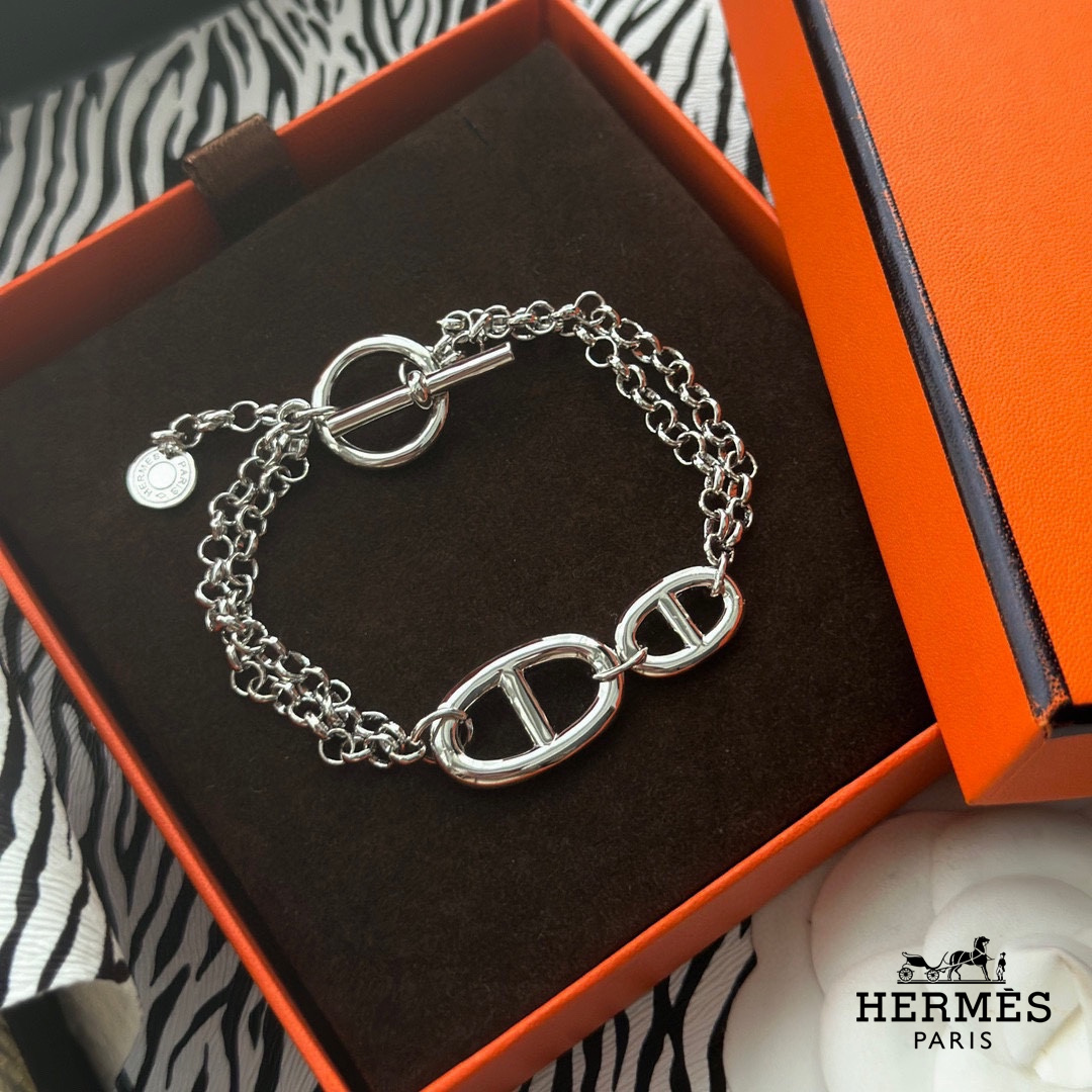 【HERMES】ブレスレット、ファッションシンプルなスタイル