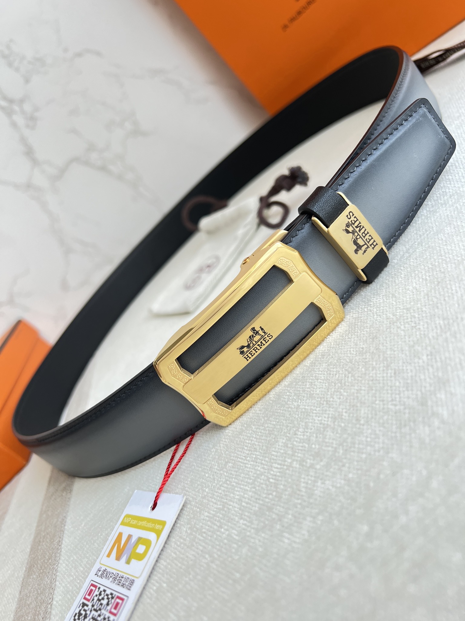 【Hermès】(エルメス) 3.5cmベルト メンズ 240903