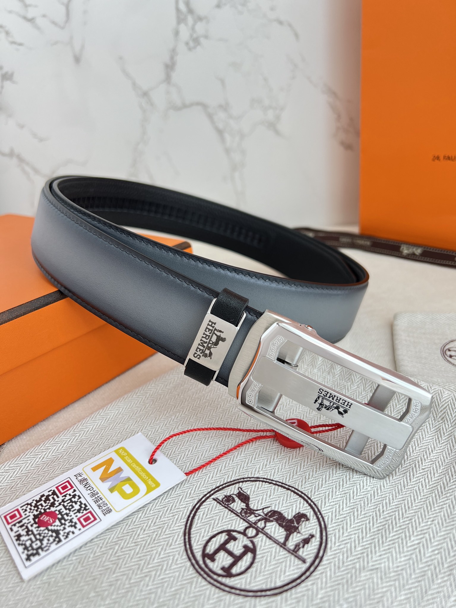 【Hermès】(エルメス) 3.5cmベルト メンズ 240903
