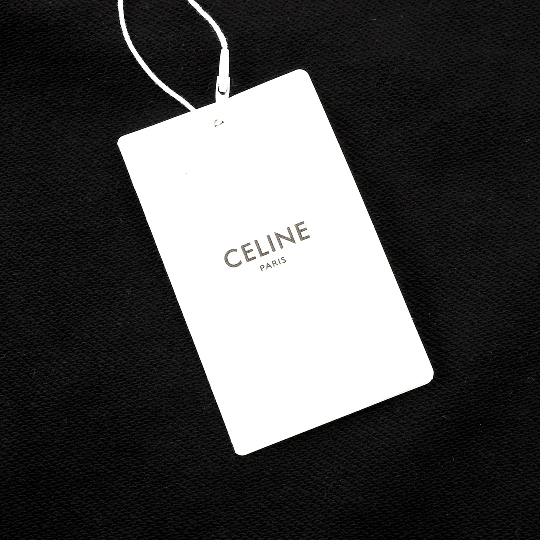 【CELINE  公式旗艦店】セリーヌ 丸首の衛衣 スウェット ご好評に付き再入荷！241121