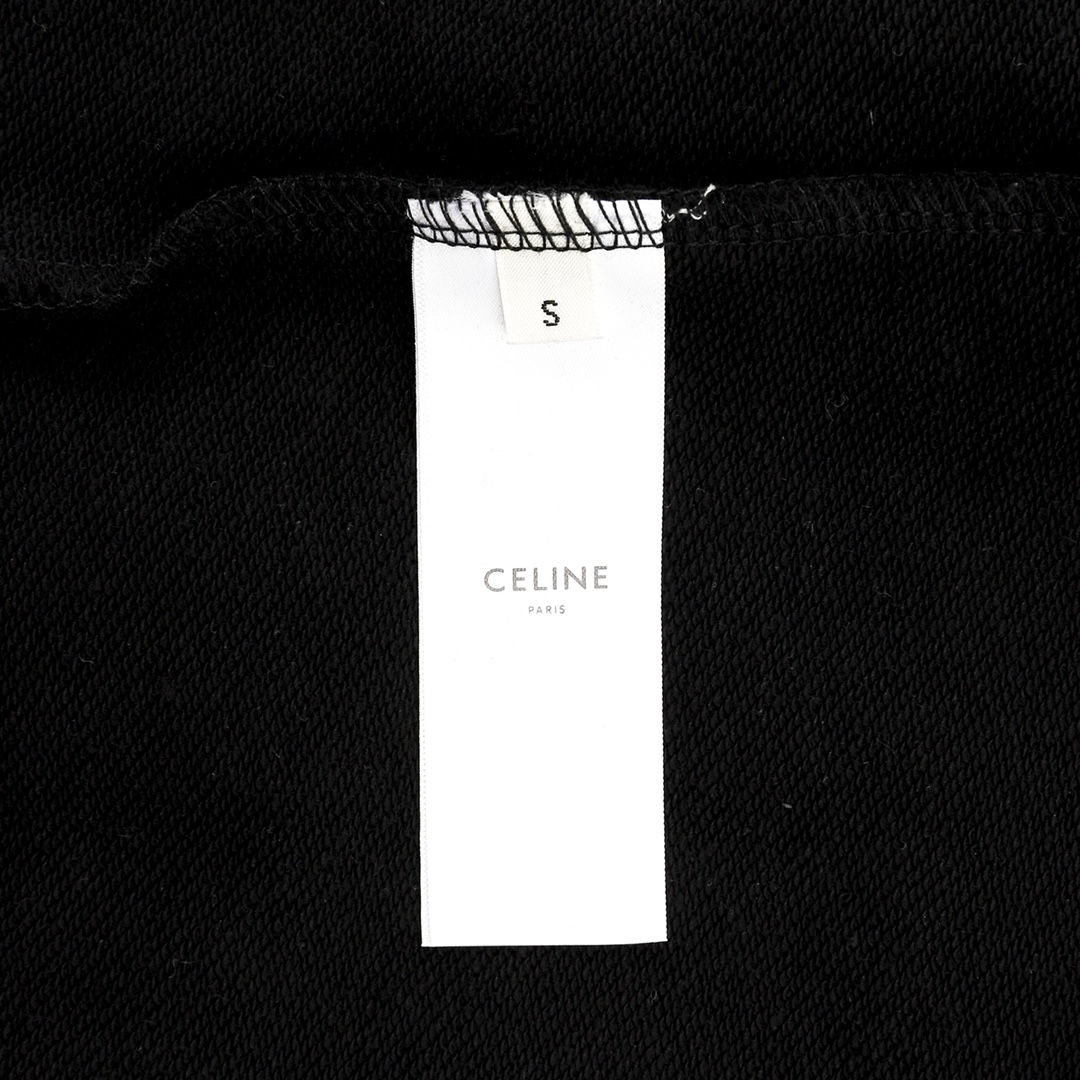 【CELINE  公式旗艦店】セリーヌ 丸首の衛衣 スウェット ご好評に付き再入荷！241121
