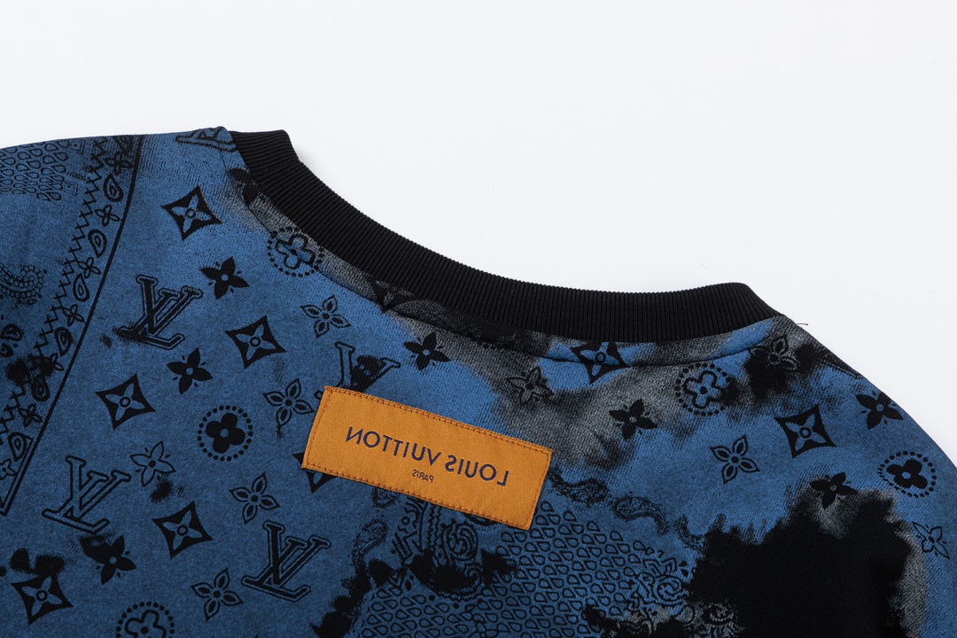 【LOUIS VUITTON  公式旗艦店】ルイヴィトン 丸首の衛衣 スウェット ご好評に付き再入荷 240808