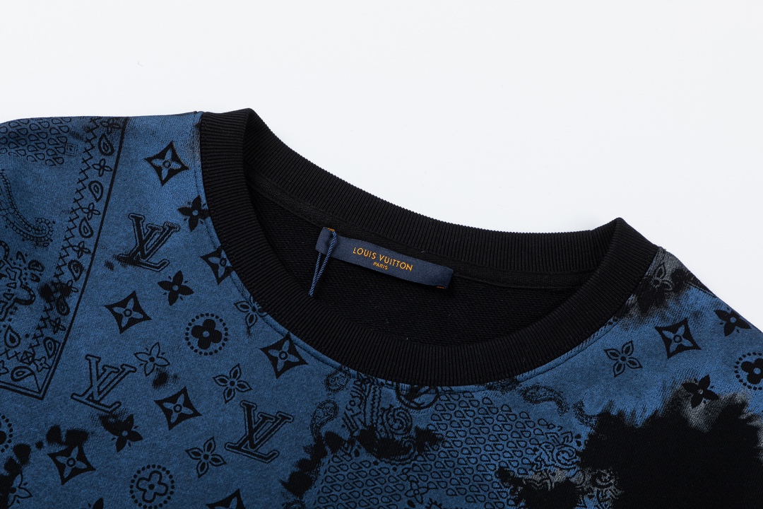 【LOUIS VUITTON  公式旗艦店】ルイヴィトン 丸首の衛衣 スウェット ご好評に付き再入荷 240808