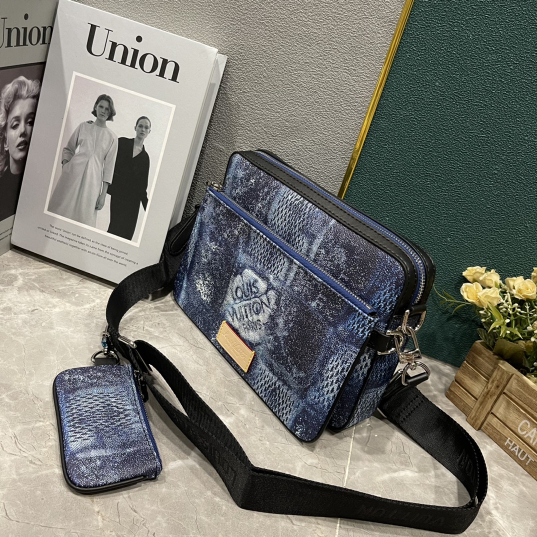 【LOUIS VUITTON 公式旗艦店】ルイヴィトン  斜めがけバッグ当日出荷 好評に付き再入荷！25*18*4CM