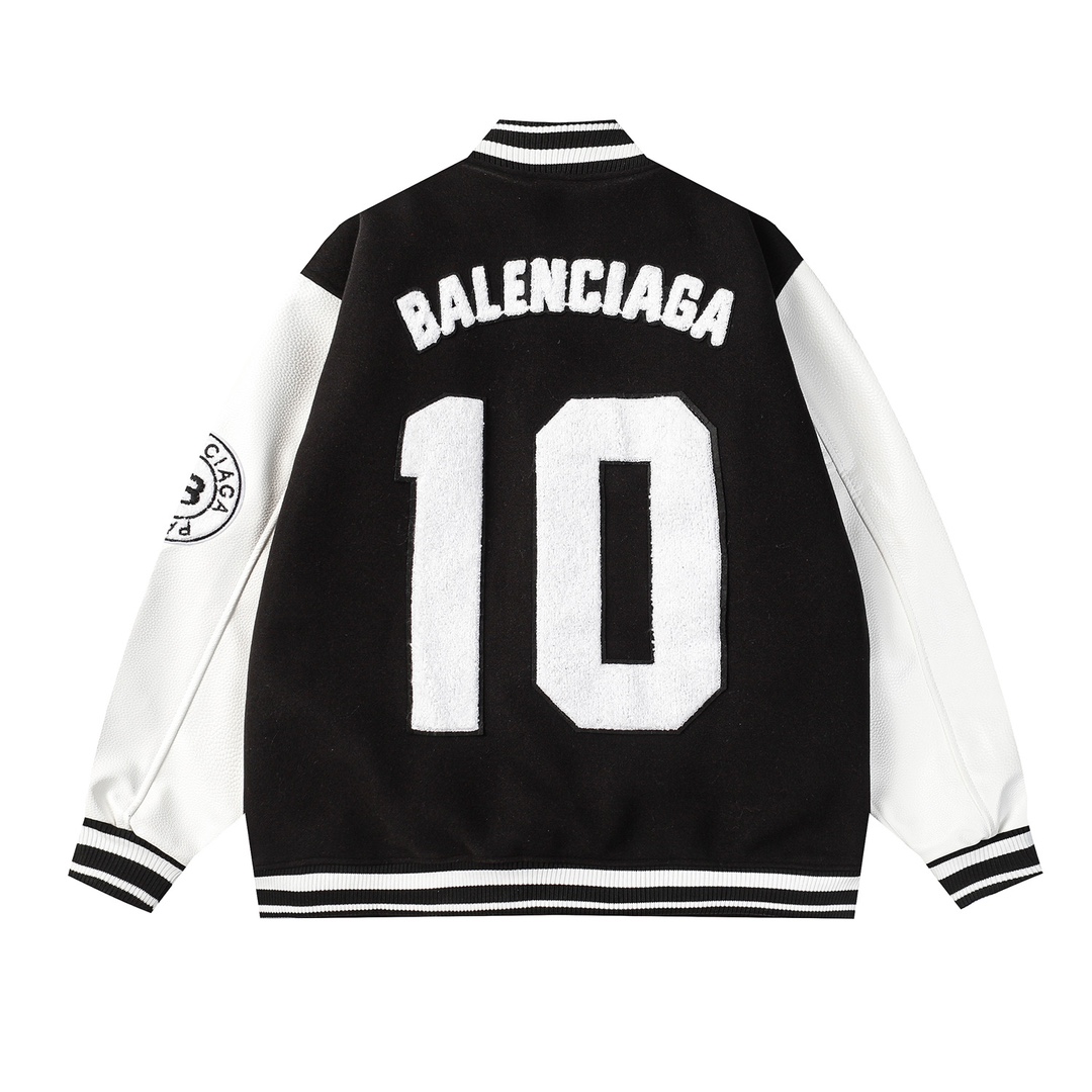 【BALENCIAGA  公式旗艦店】バレンシアガ   野球着 ジャケット着 好評に付き再入荷！241028