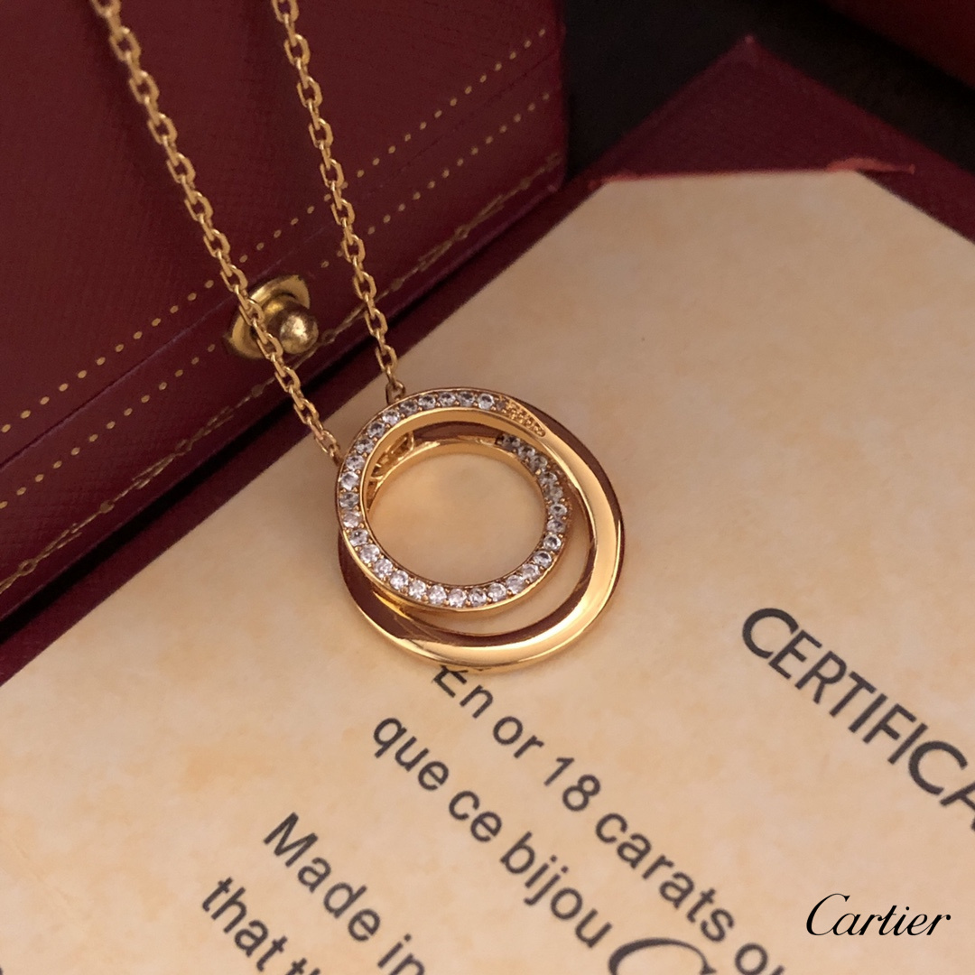 【CARTIER】ネックレス、新しいネックレス万能シンプルファッションオーナメント 2472