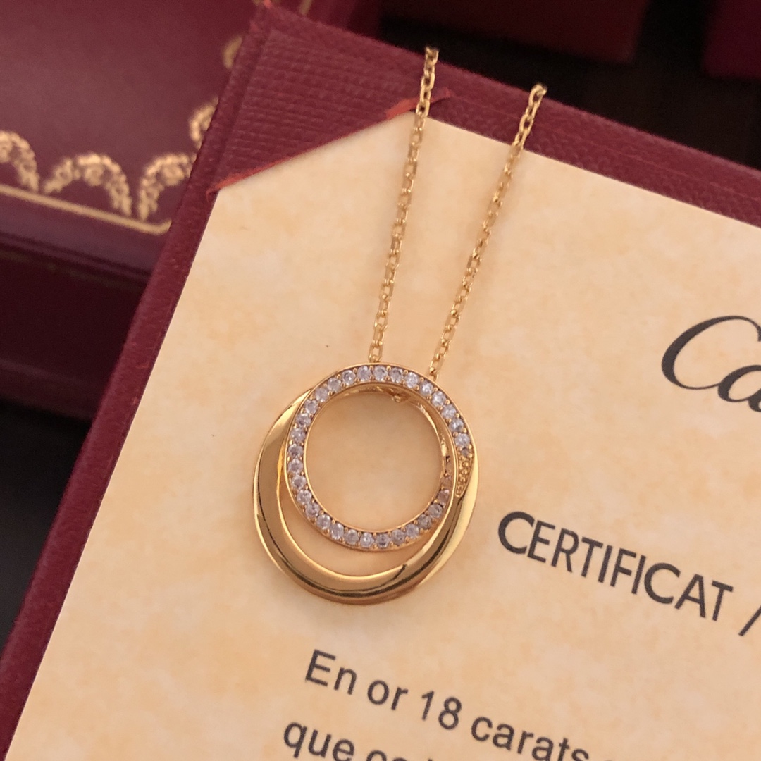 【CARTIER】ネックレス、新しいネックレス万能シンプルファッションオーナメント 2472